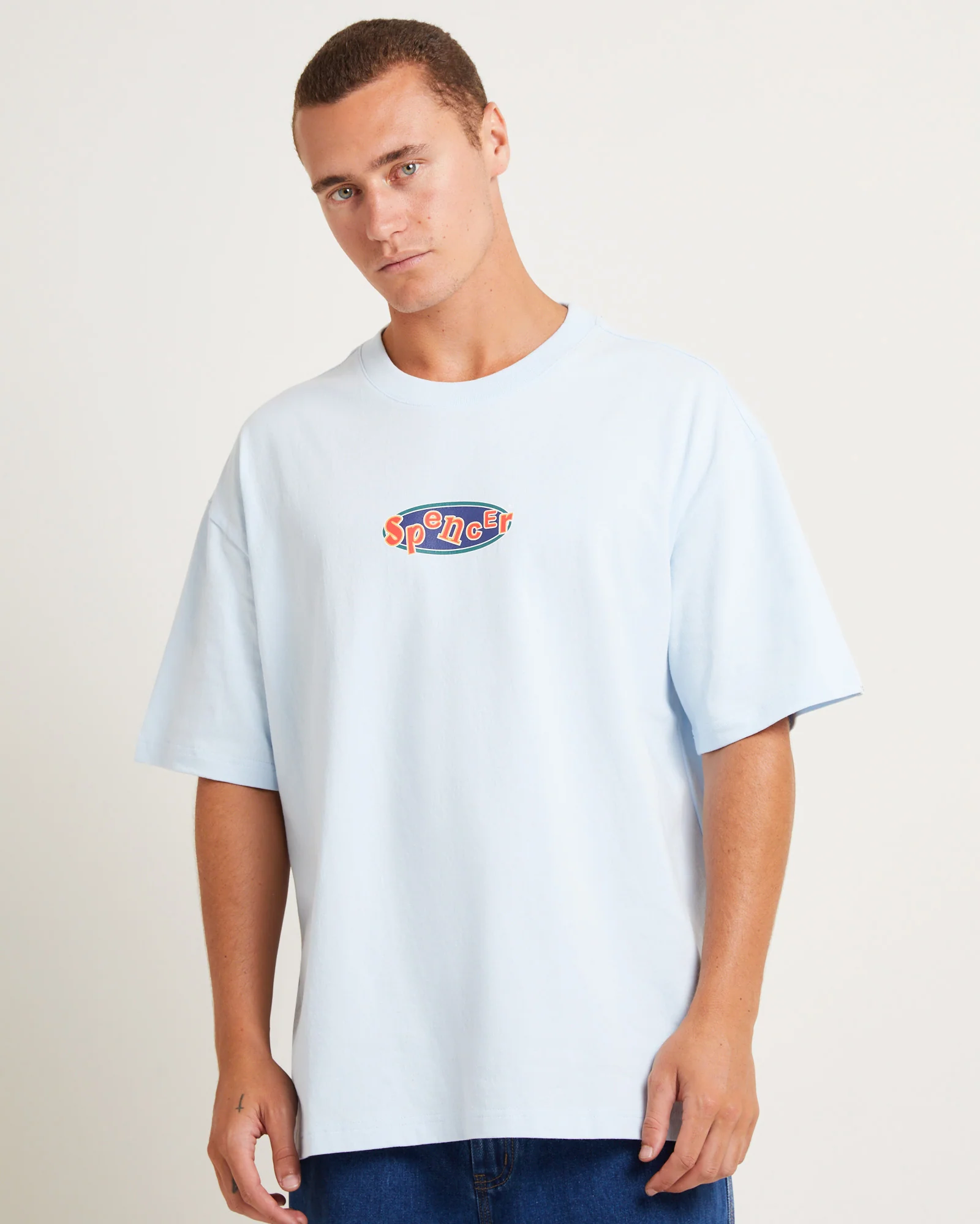 Retrieve Short Sleeve T-Shirt in Sky Blue - Image 5