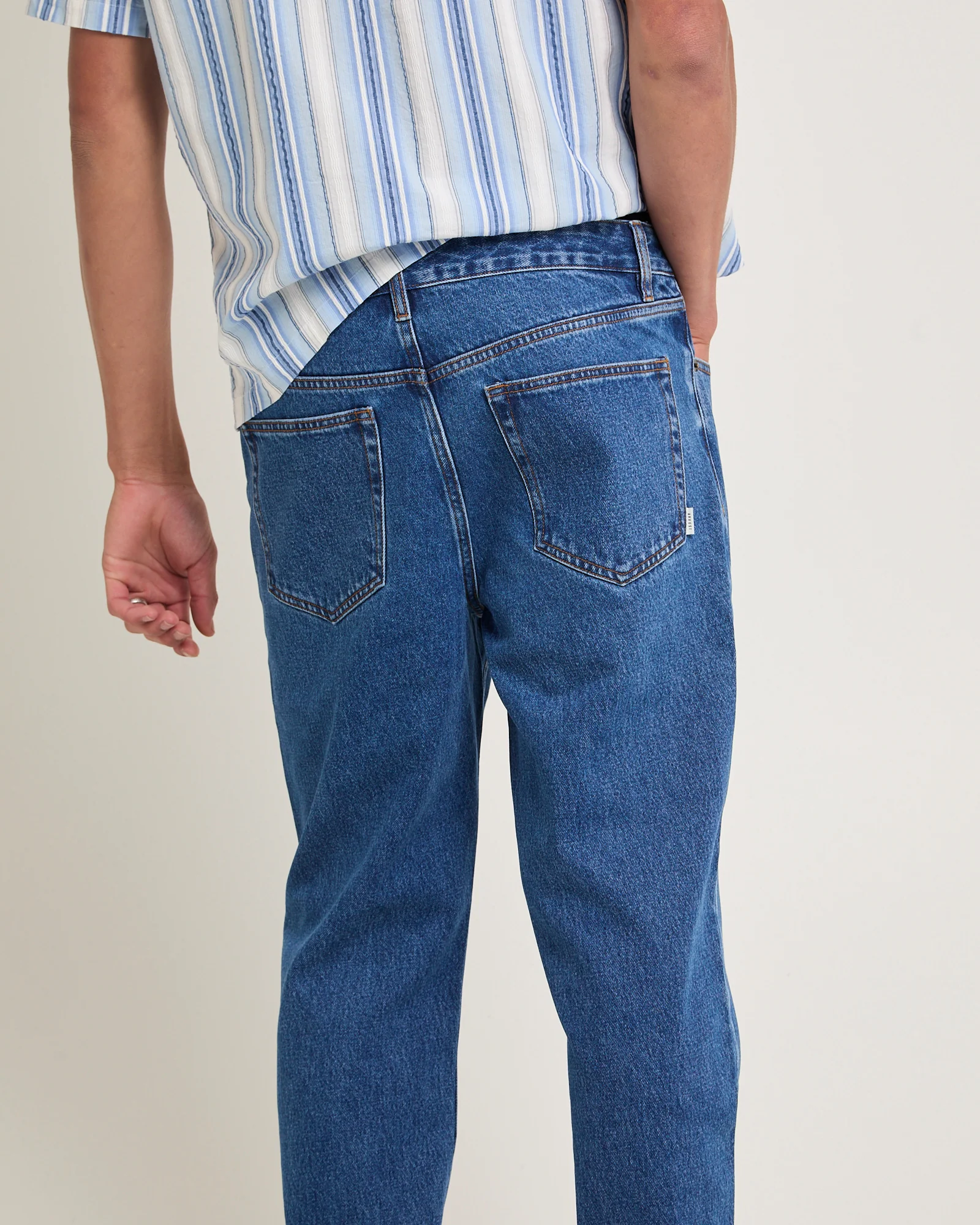 Reunion Straight Leg Denim Jeans - Image 5