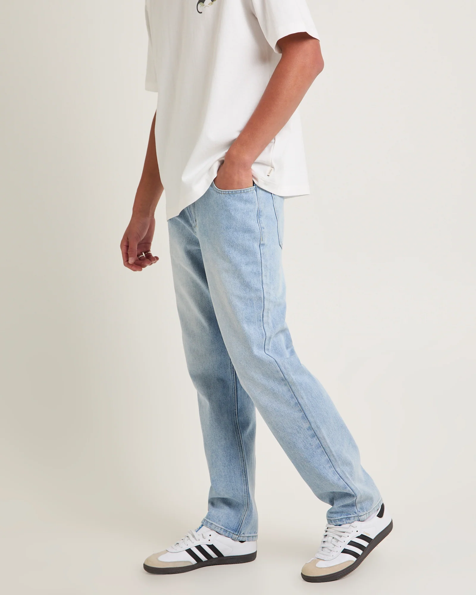 Reunion Straight Leg Denim Jeans - Image 4