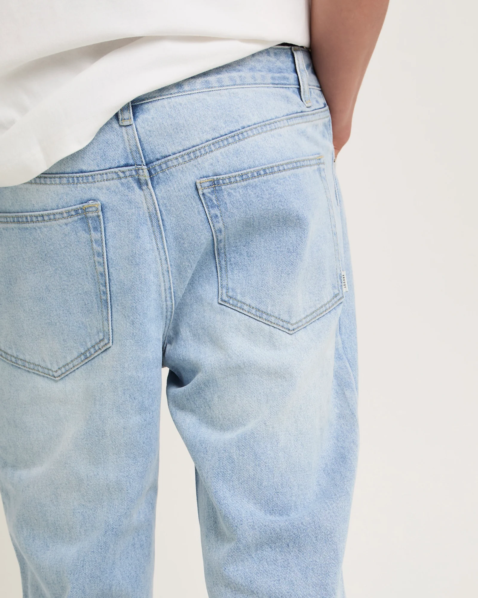 Reunion Straight Leg Denim Jeans - Image 5