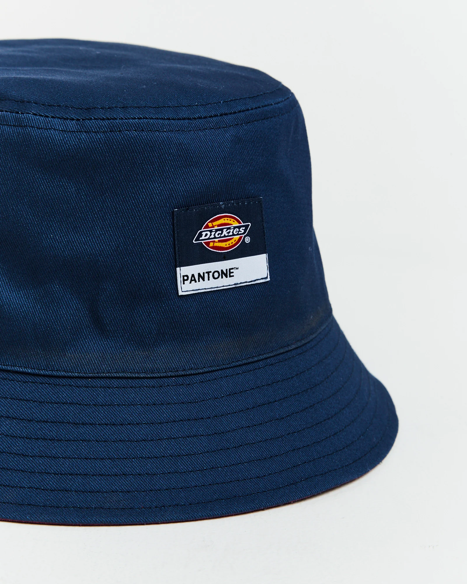 Reversible Bucket Hat in Dark Denim and Malaga - Image 5