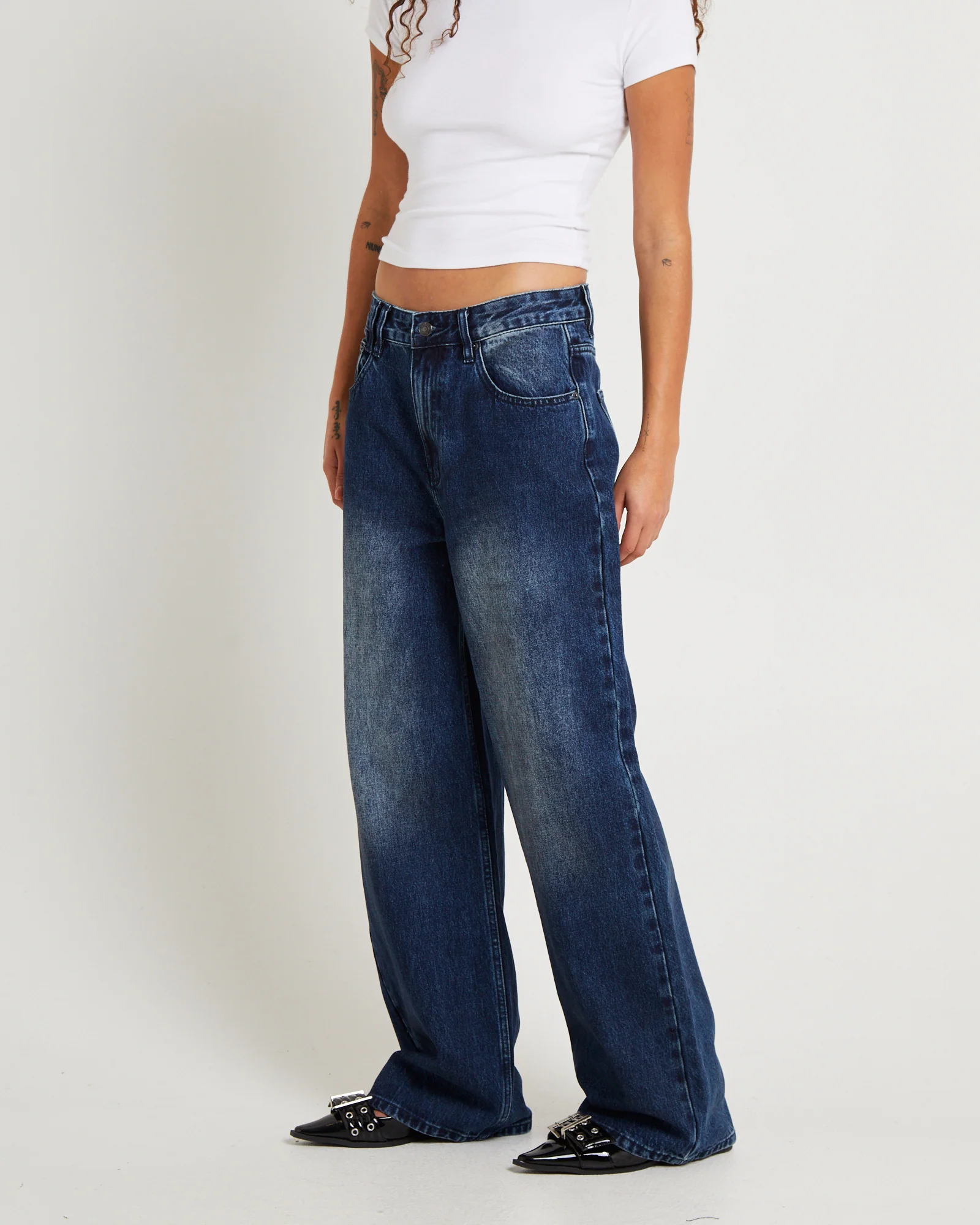 Rez Maxi Baggy Denim Jeans - Image 4