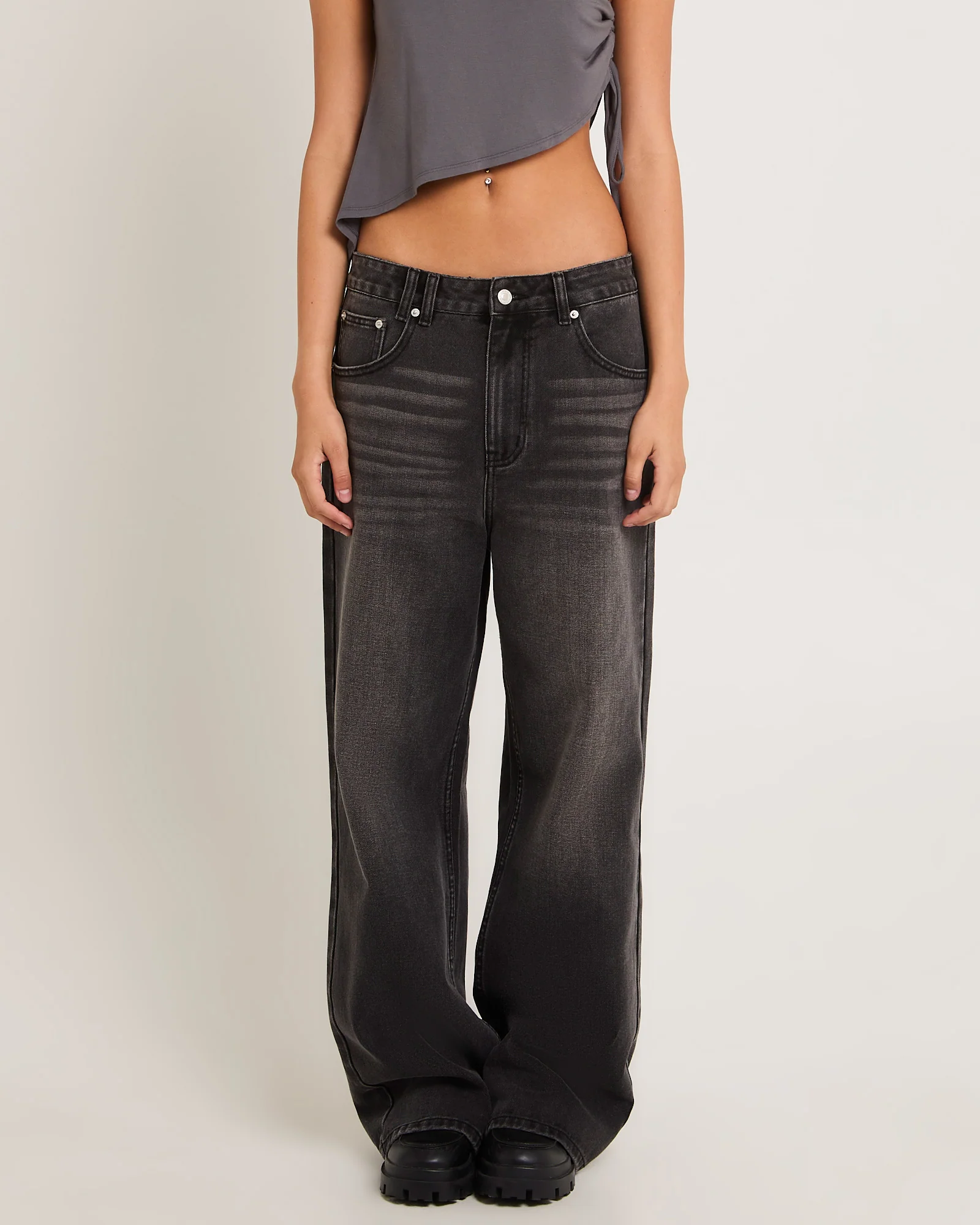 Rez Maxi Baggy Denim Jeans - Image 3
