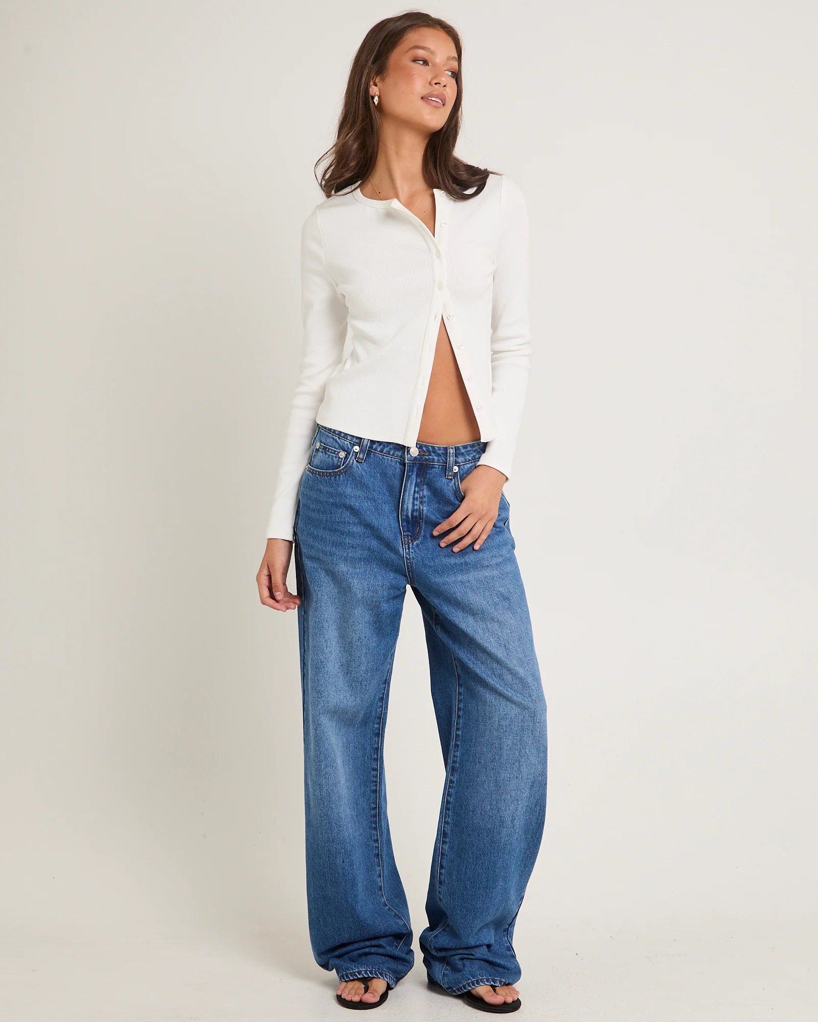 Rez Maxi Baggy Denim Jeans - Image 3