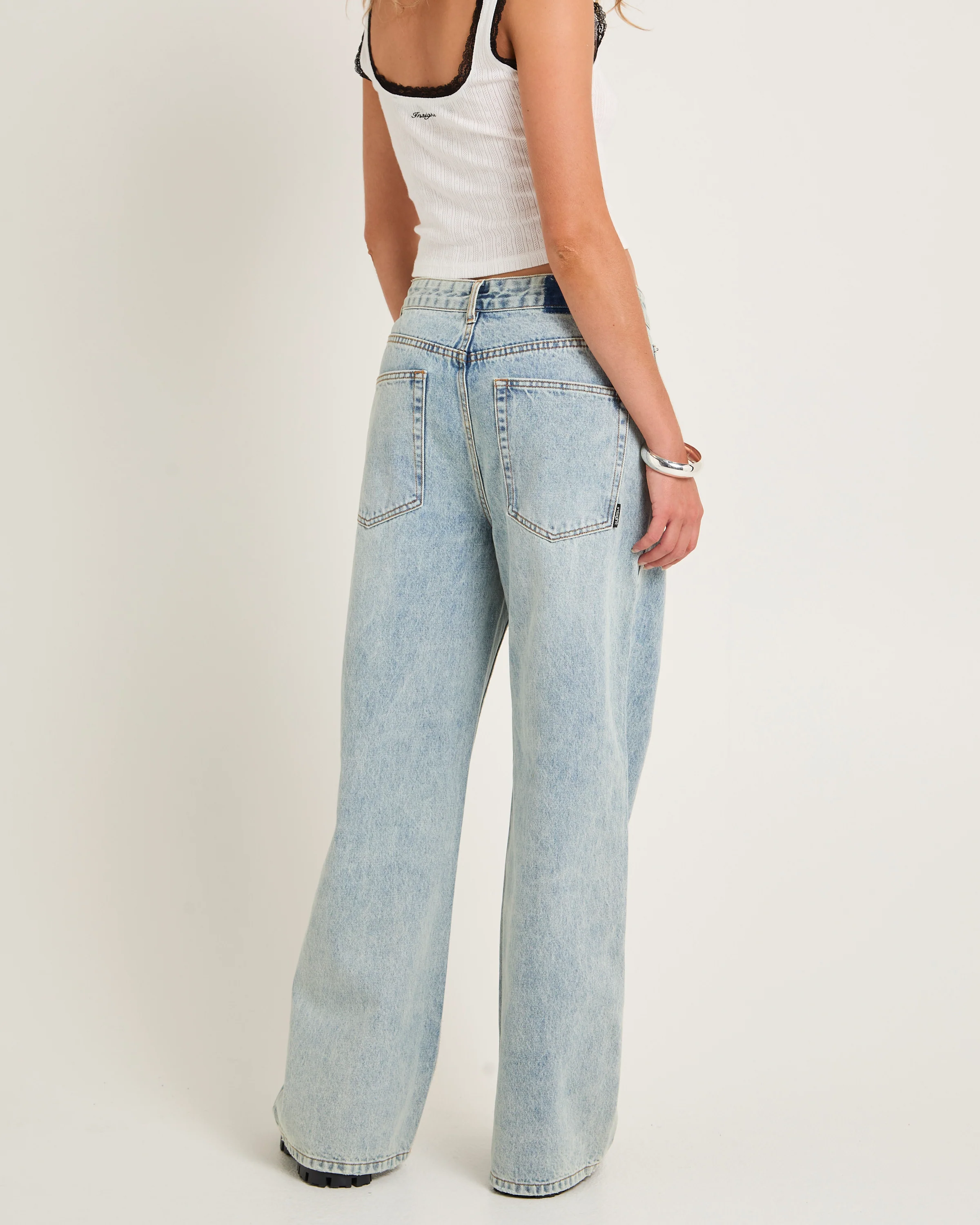 Rez Maxi Baggy Denim Jeans - Image 2