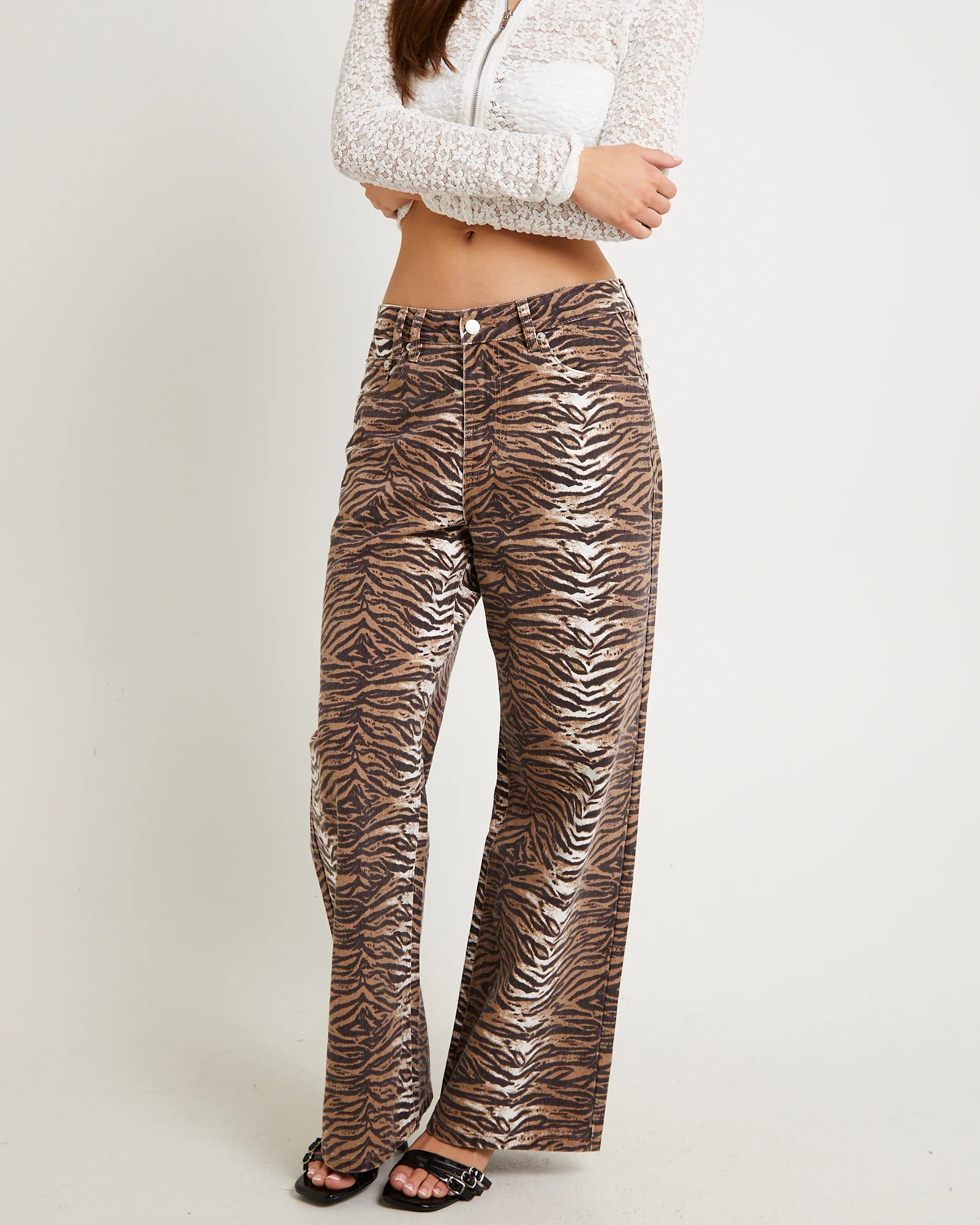 Rez Tiger Baggy Denim Jeans - Image 4