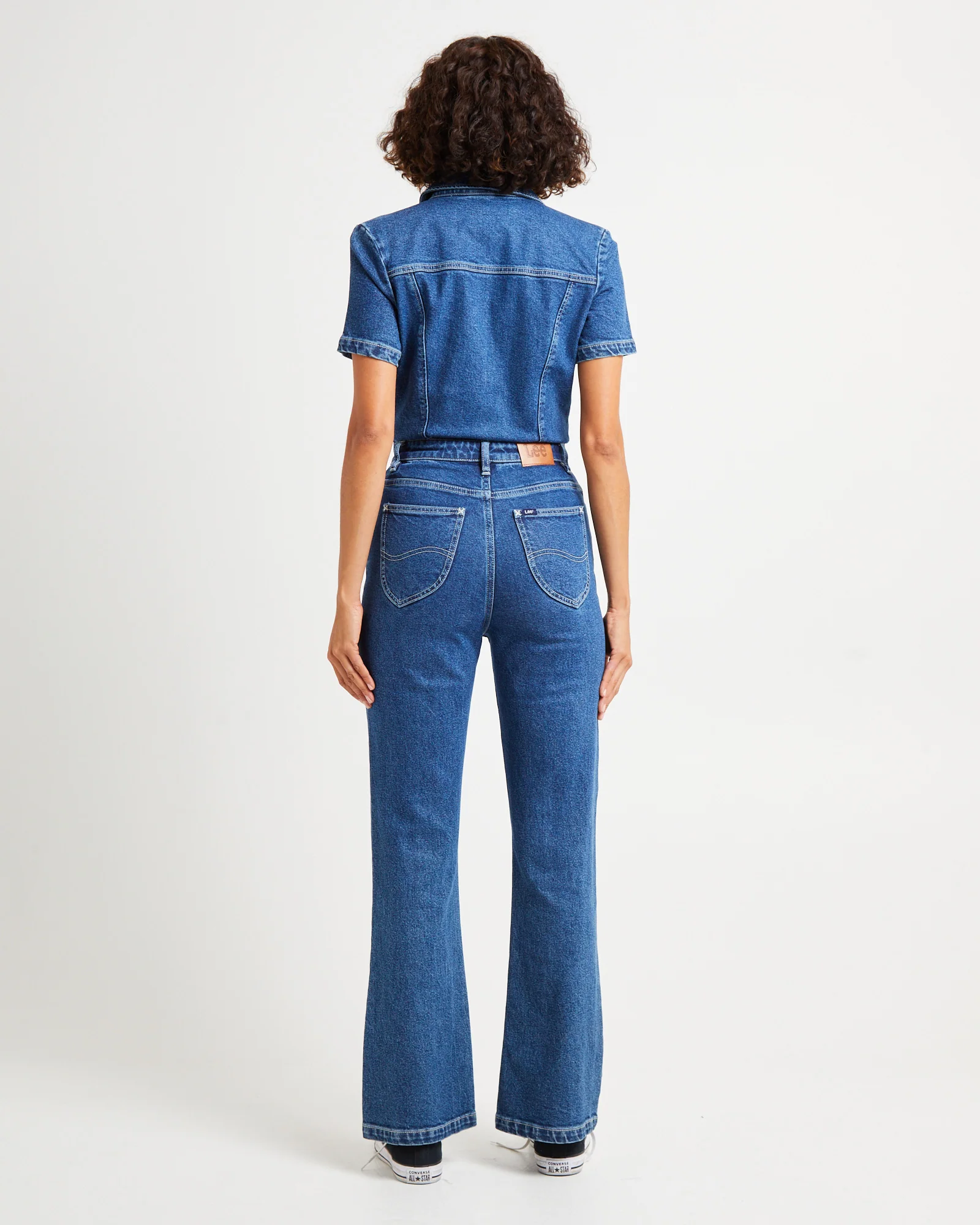 Rhianna Denim Boilersuit - Image 2