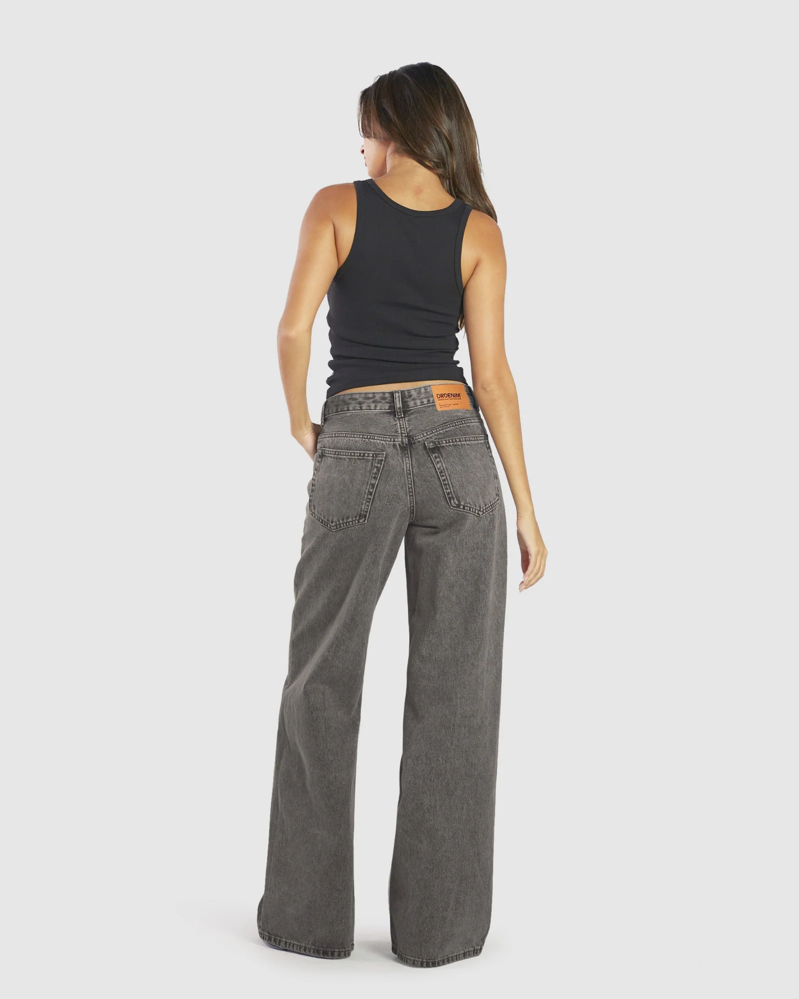 Rhue Wide Denim Jeans - Image 2