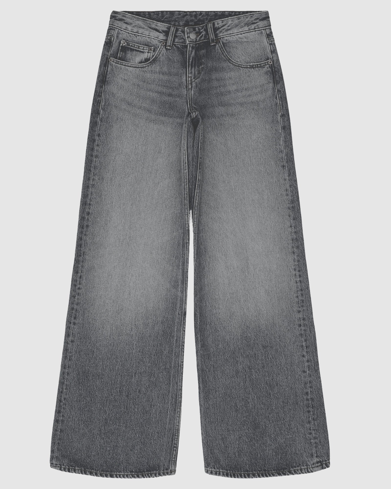 Rhue Wide Denim Jeans - Image 3
