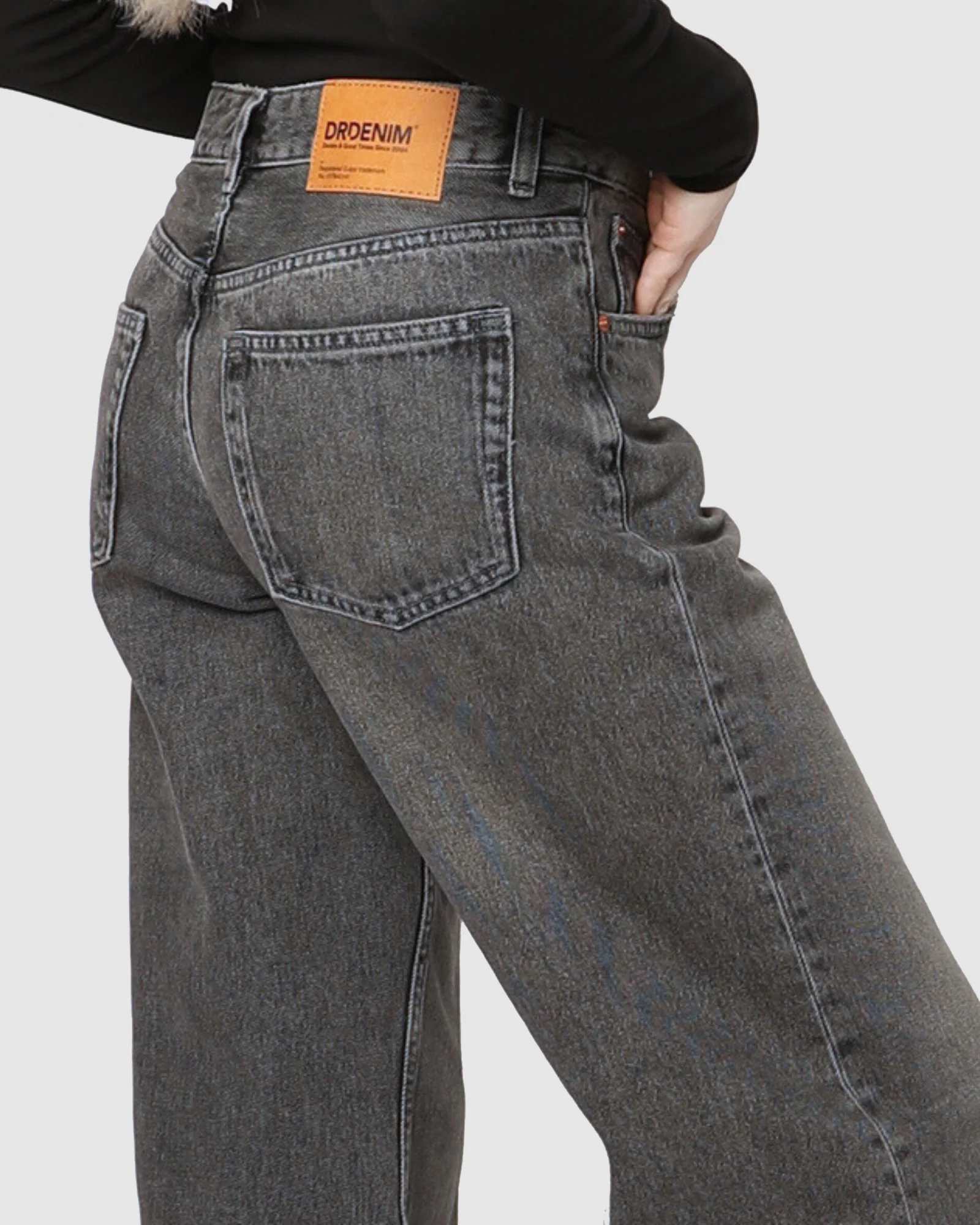 Rhue Wide Denim Jeans - Image 4