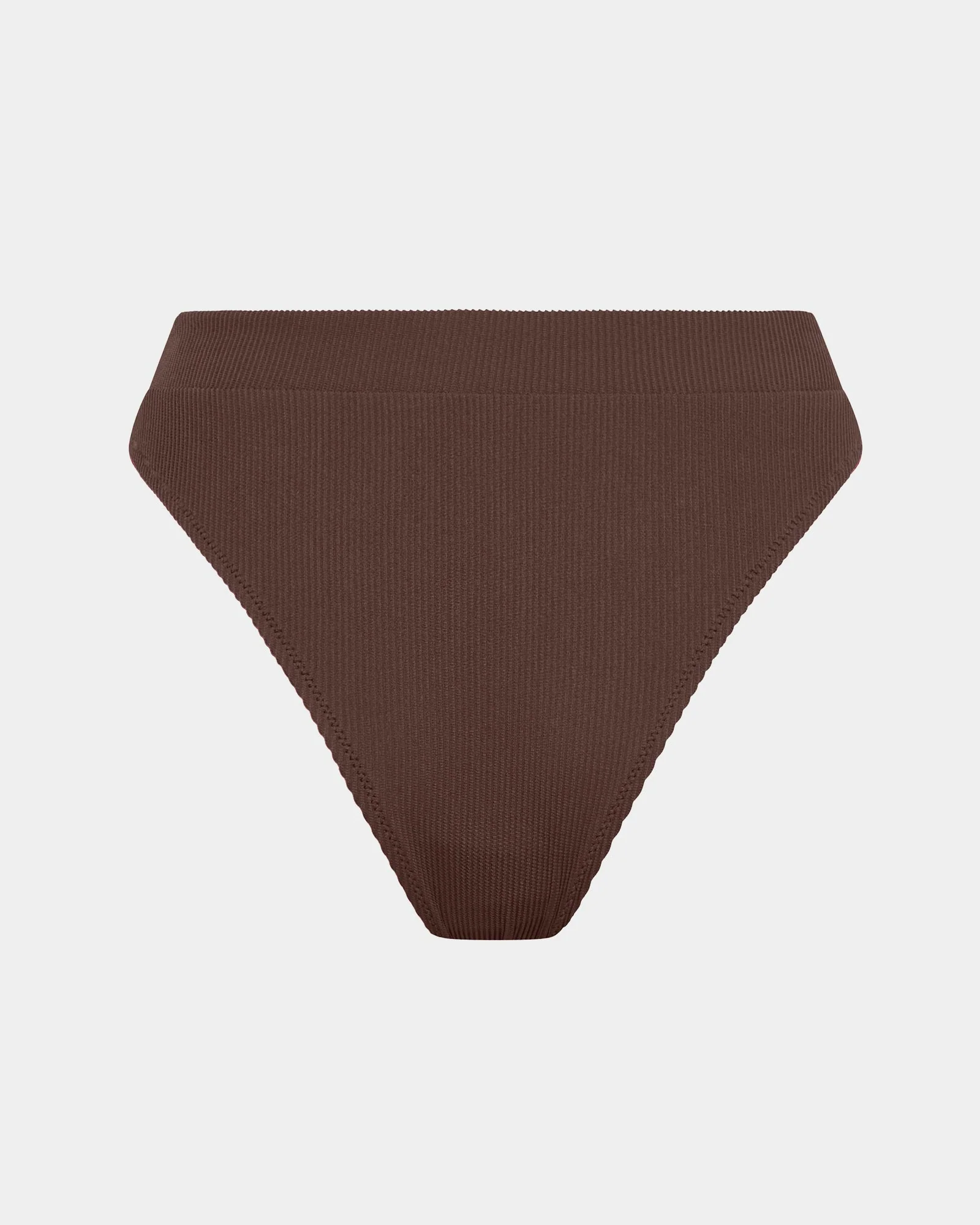 Rib 80'S High Cut Bikini Bottoms - Image 4