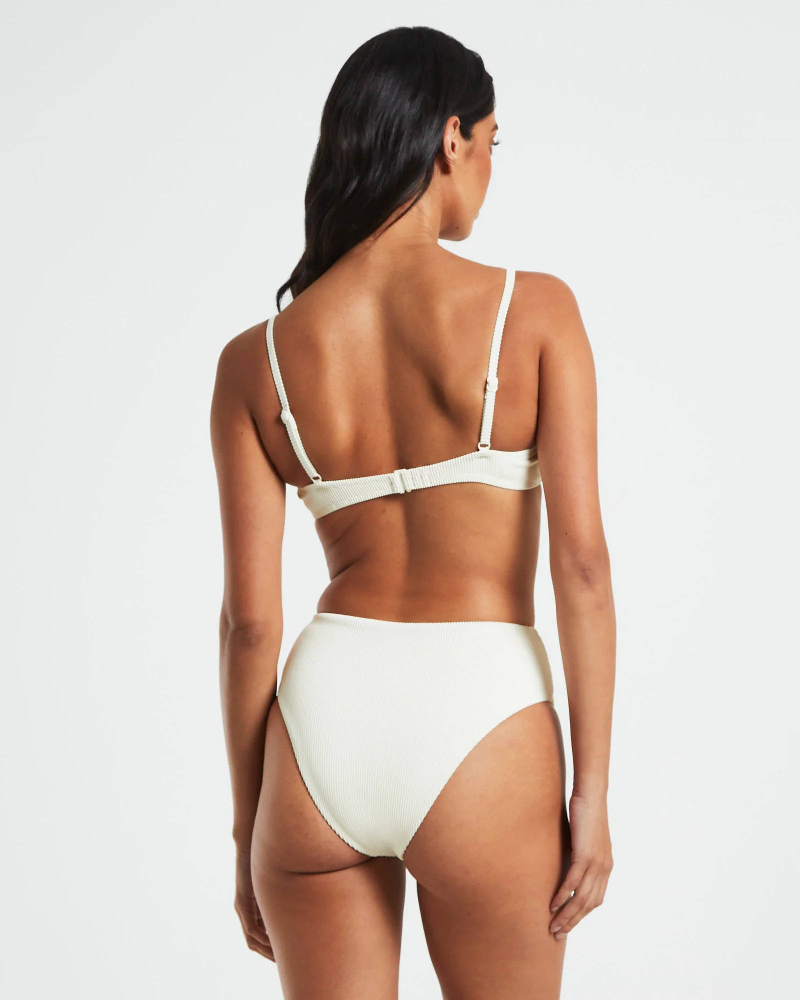 Rib Cut Out Underwire Bikini Top Bikini Top - Image 3