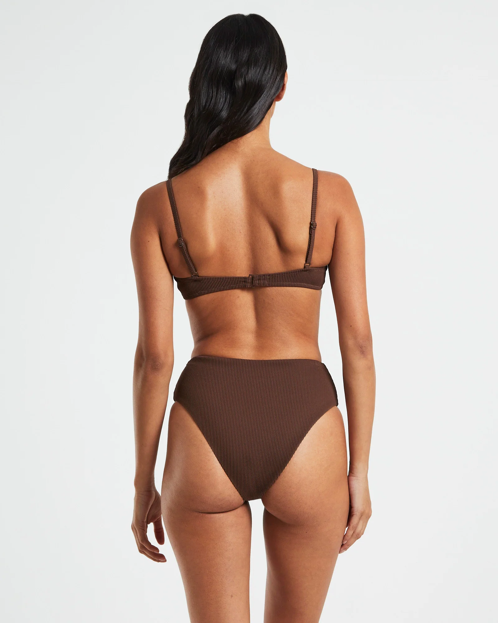 Rib Cut Out Underwire Bikini Top Bikini Top - Image 3