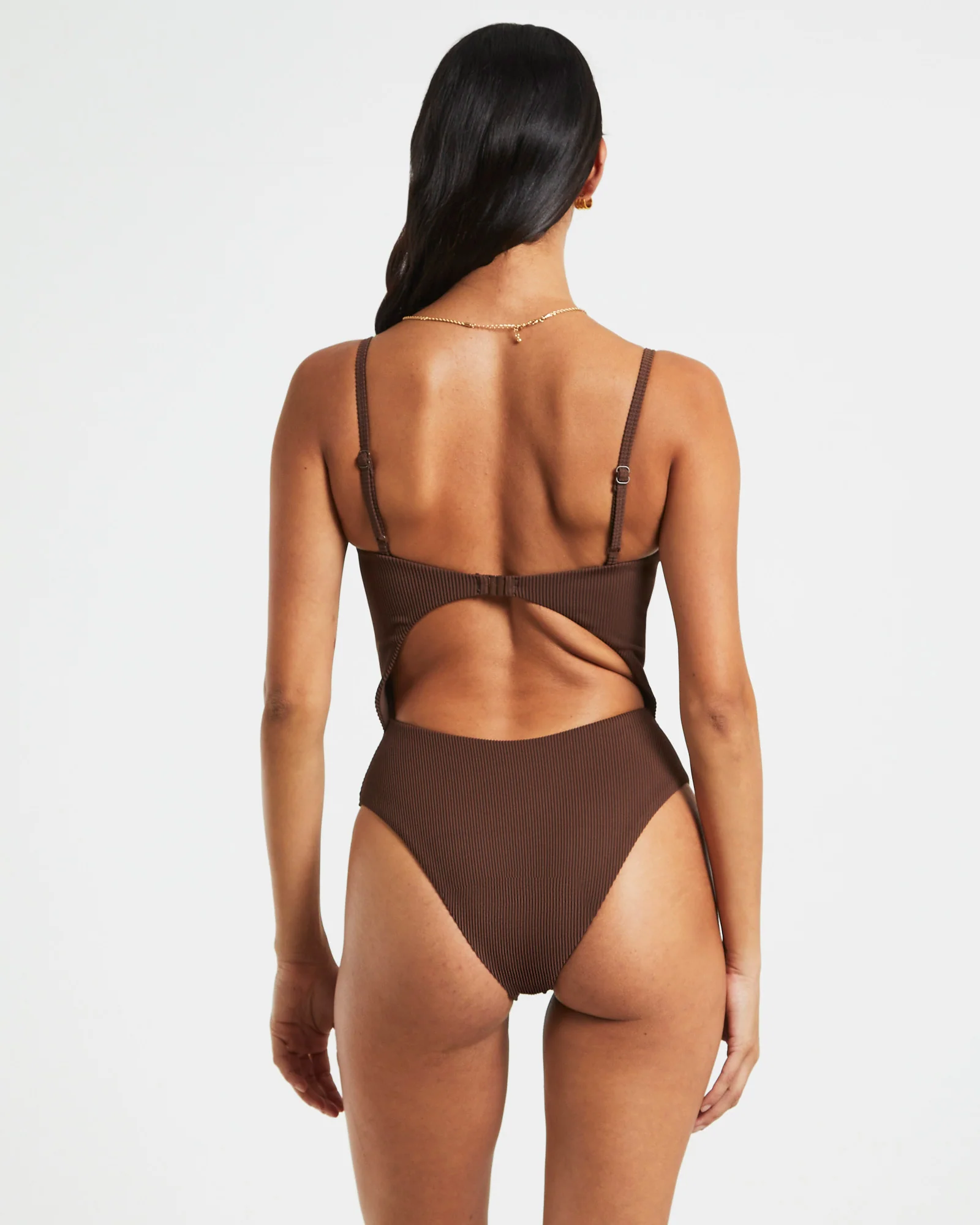 Rib Underwire One Piece - Image 3