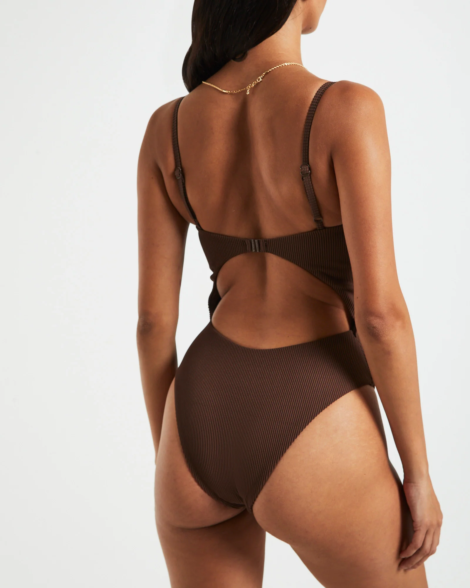 Rib Underwire One Piece - Image 7