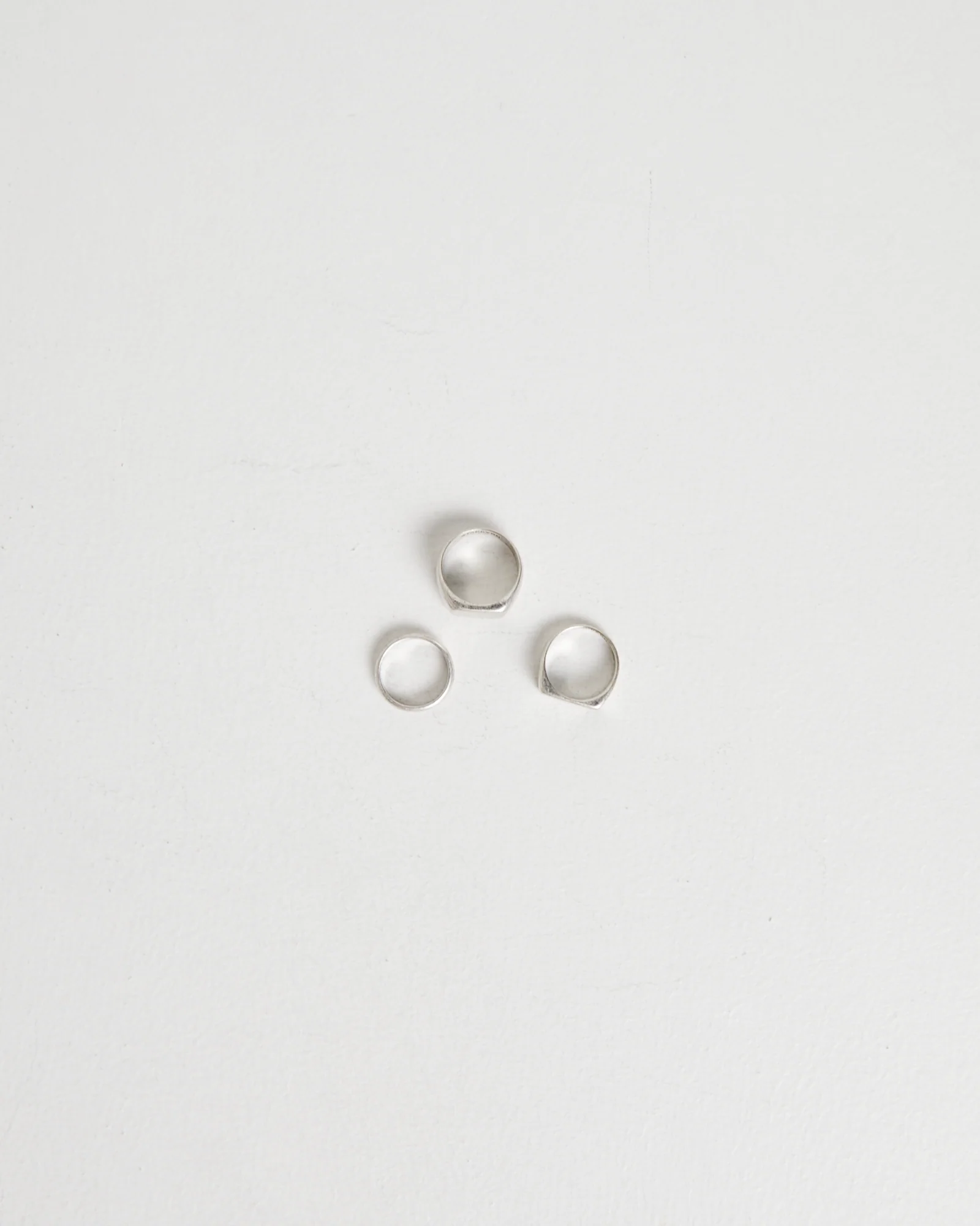 Ring 3 Pack in Silver - Image 5