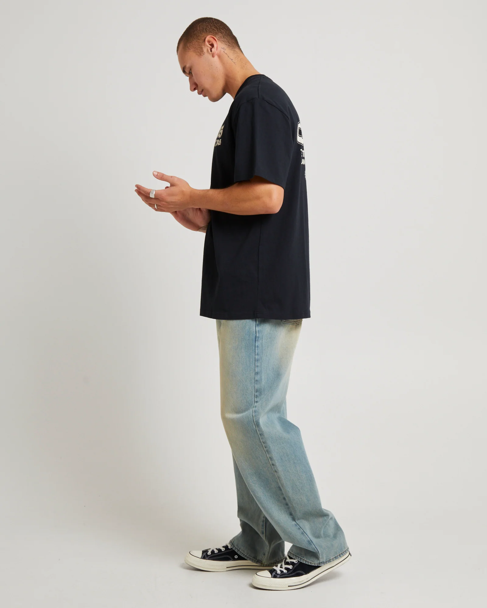 Rinse Wash Loose Fit T-Shirt - Image 3