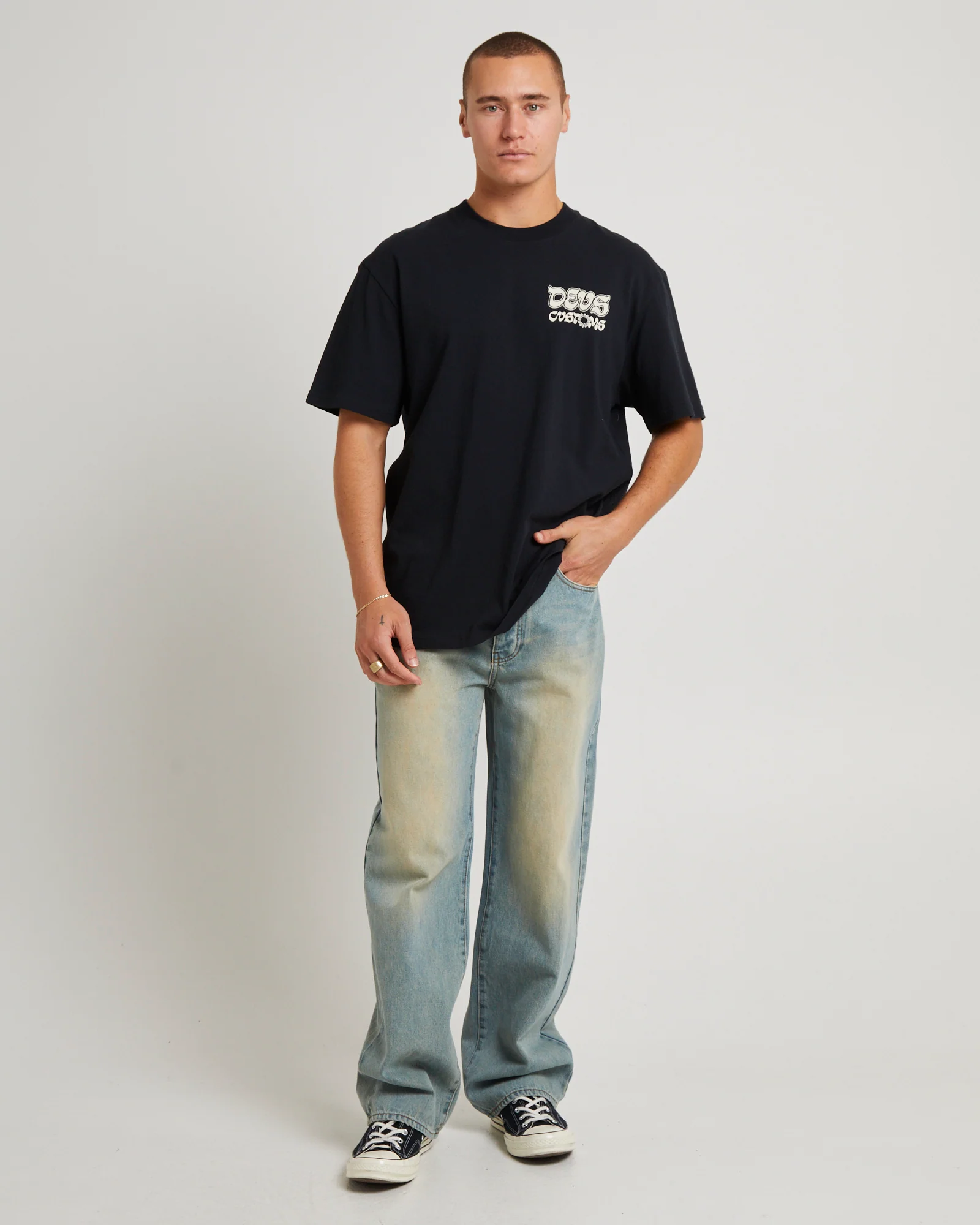 Rinse Wash Loose Fit T-Shirt - Image 4