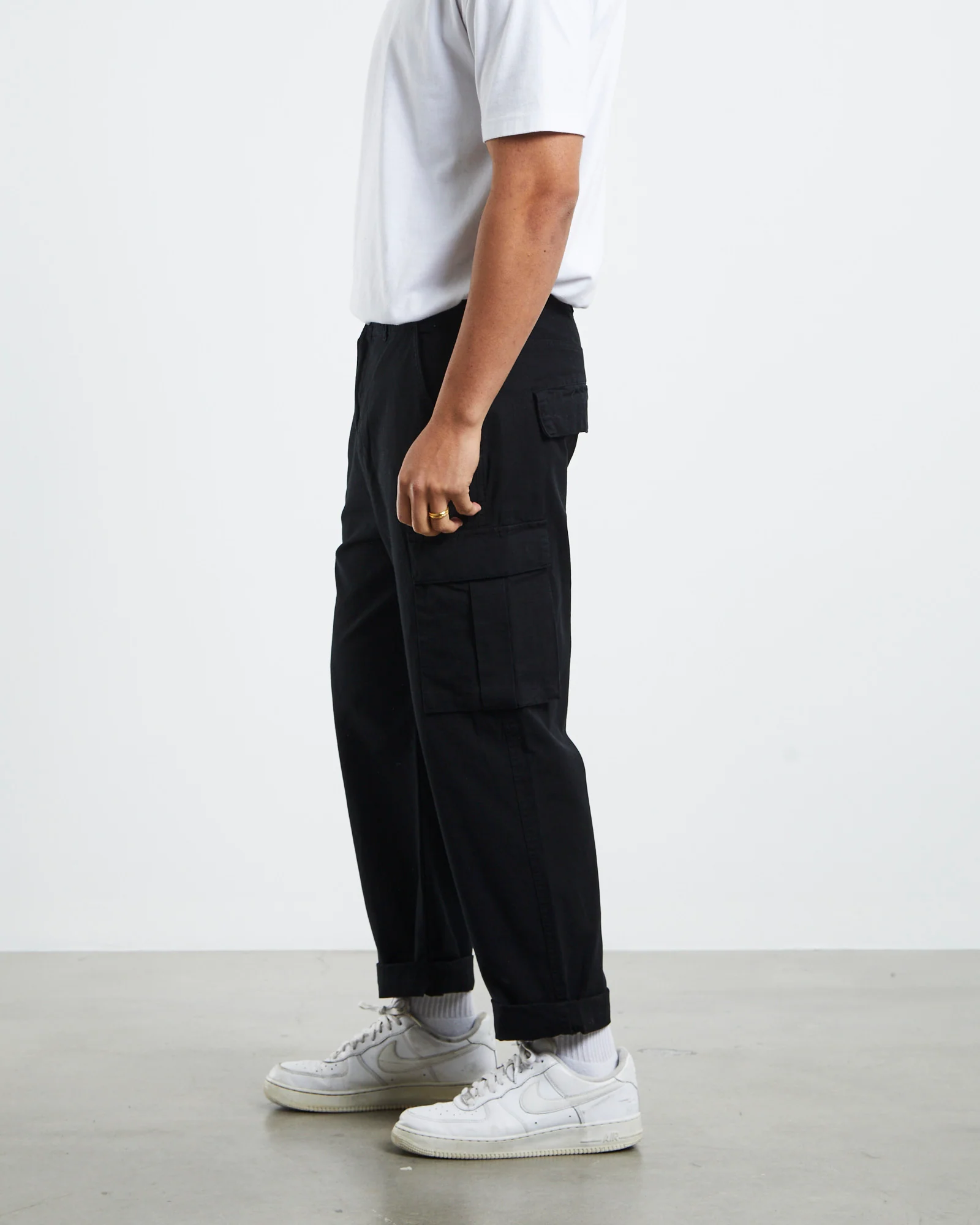 Ripstop Cargo Pants Black - Image 7