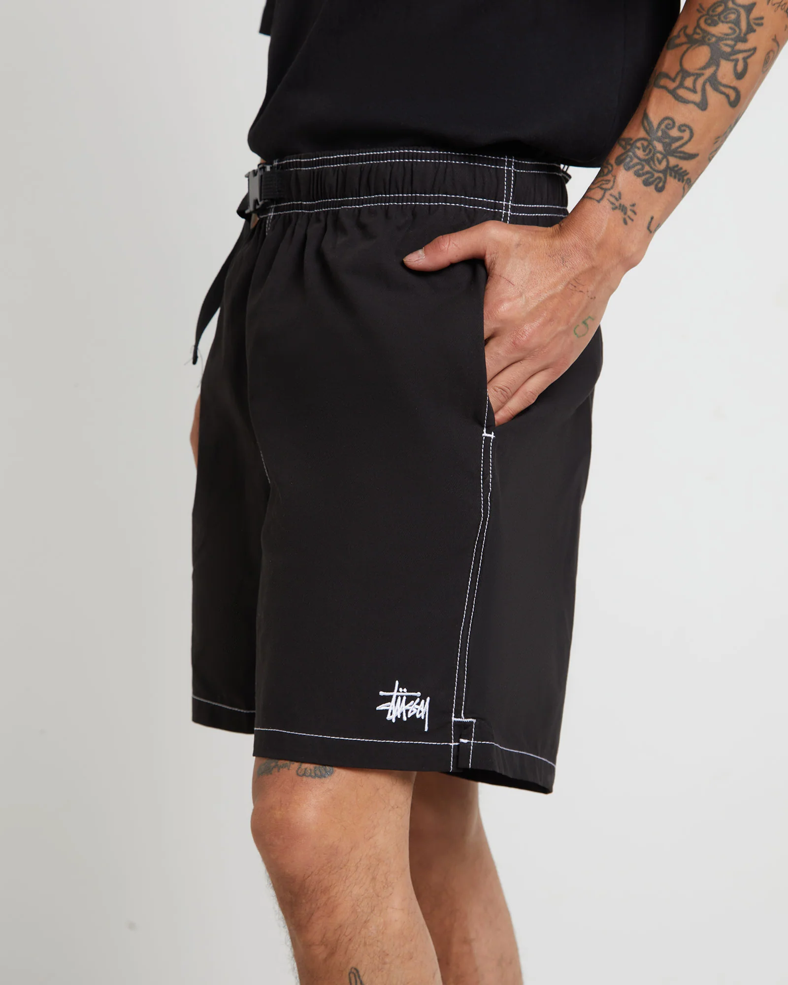 Ripstop Mountain Shorts in Black - Image 6