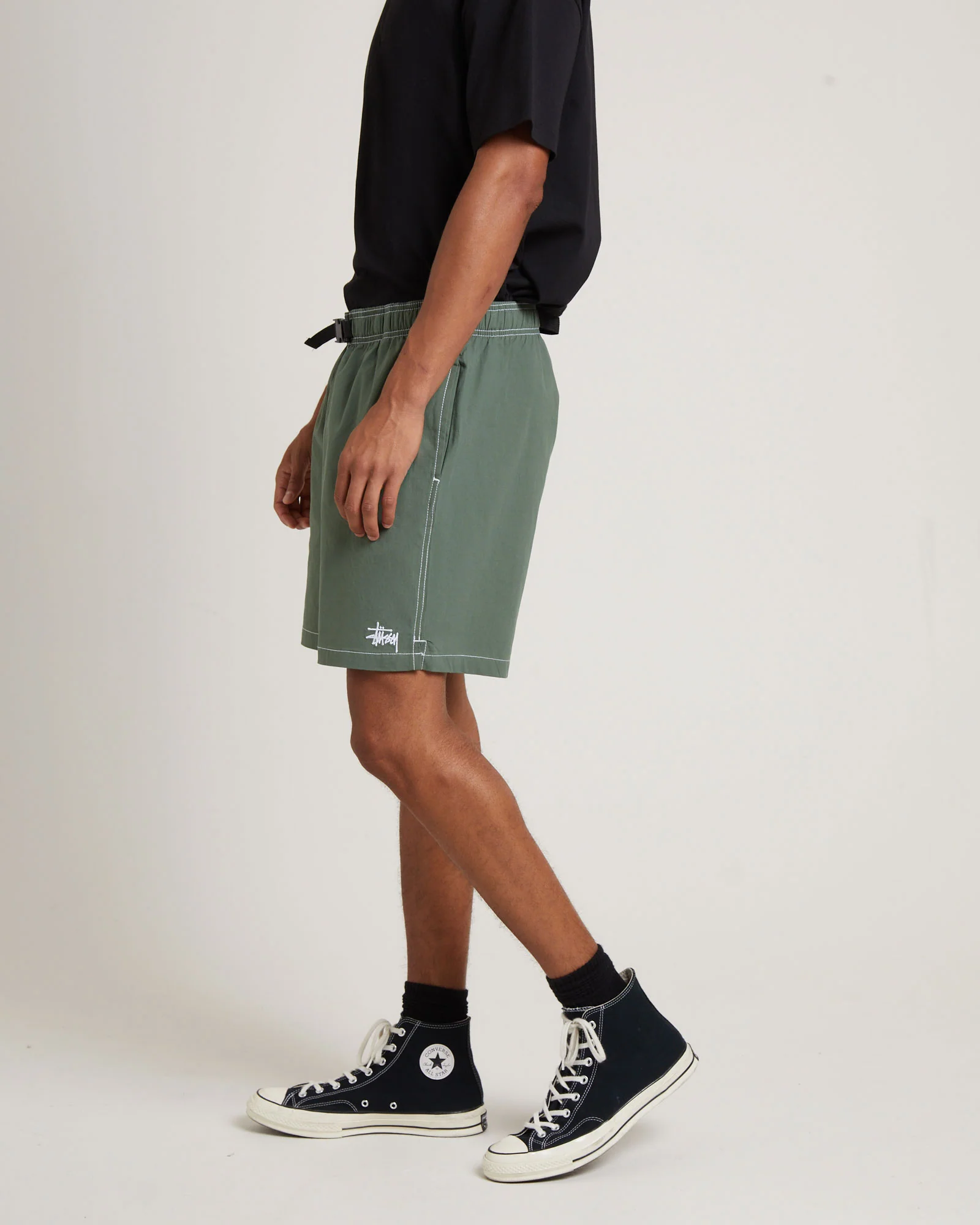 Ripstop Mountain Shorts in Green - Image 5