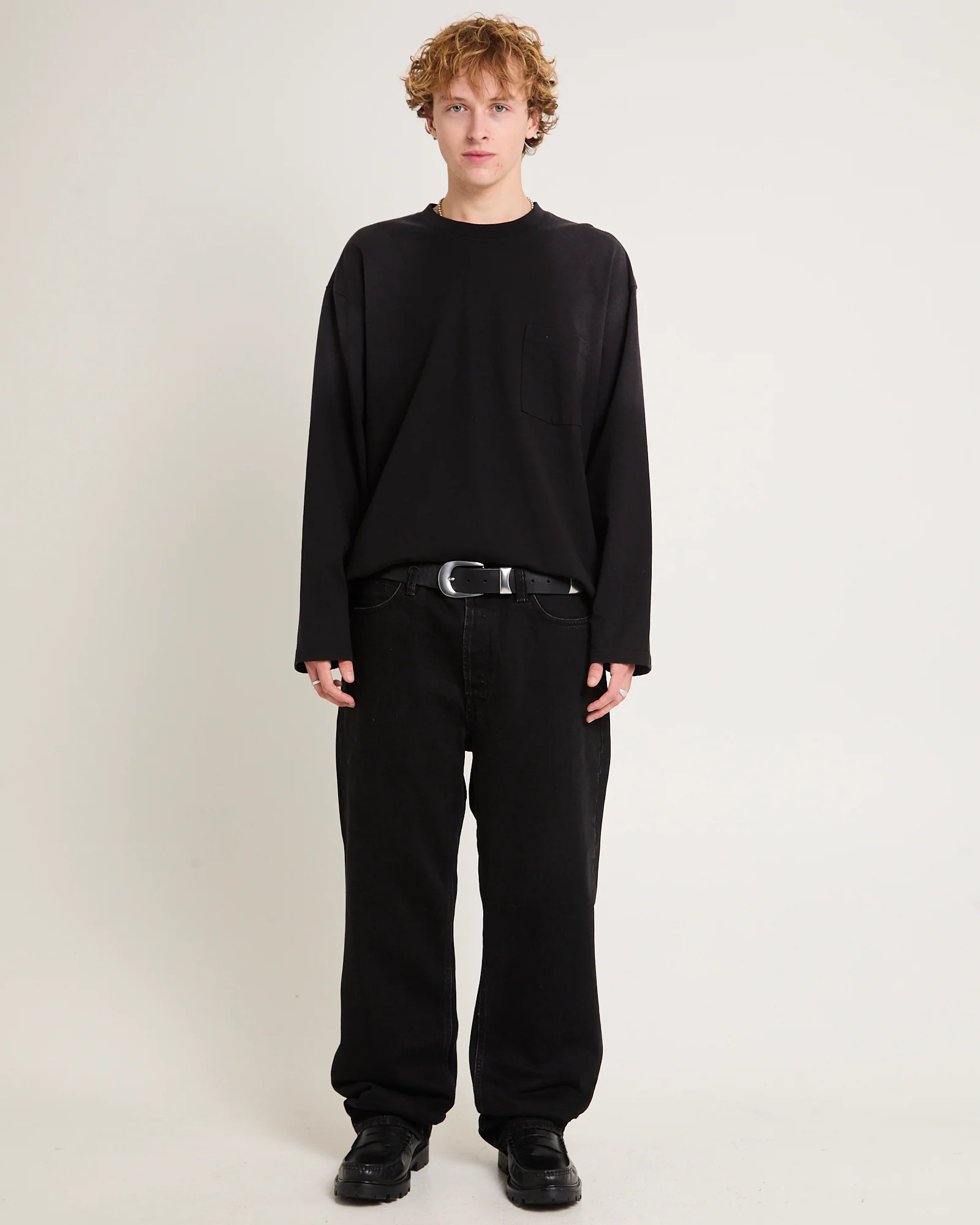River Baggy Denim Jeans Oxford - Image 2