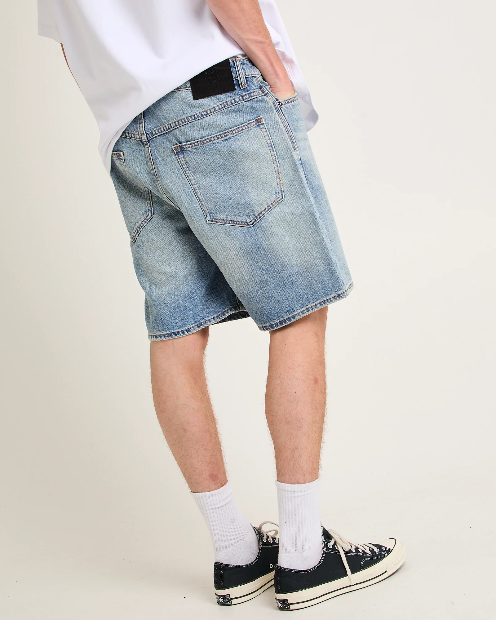 River Relaxed Denim Shorts - Image 5
