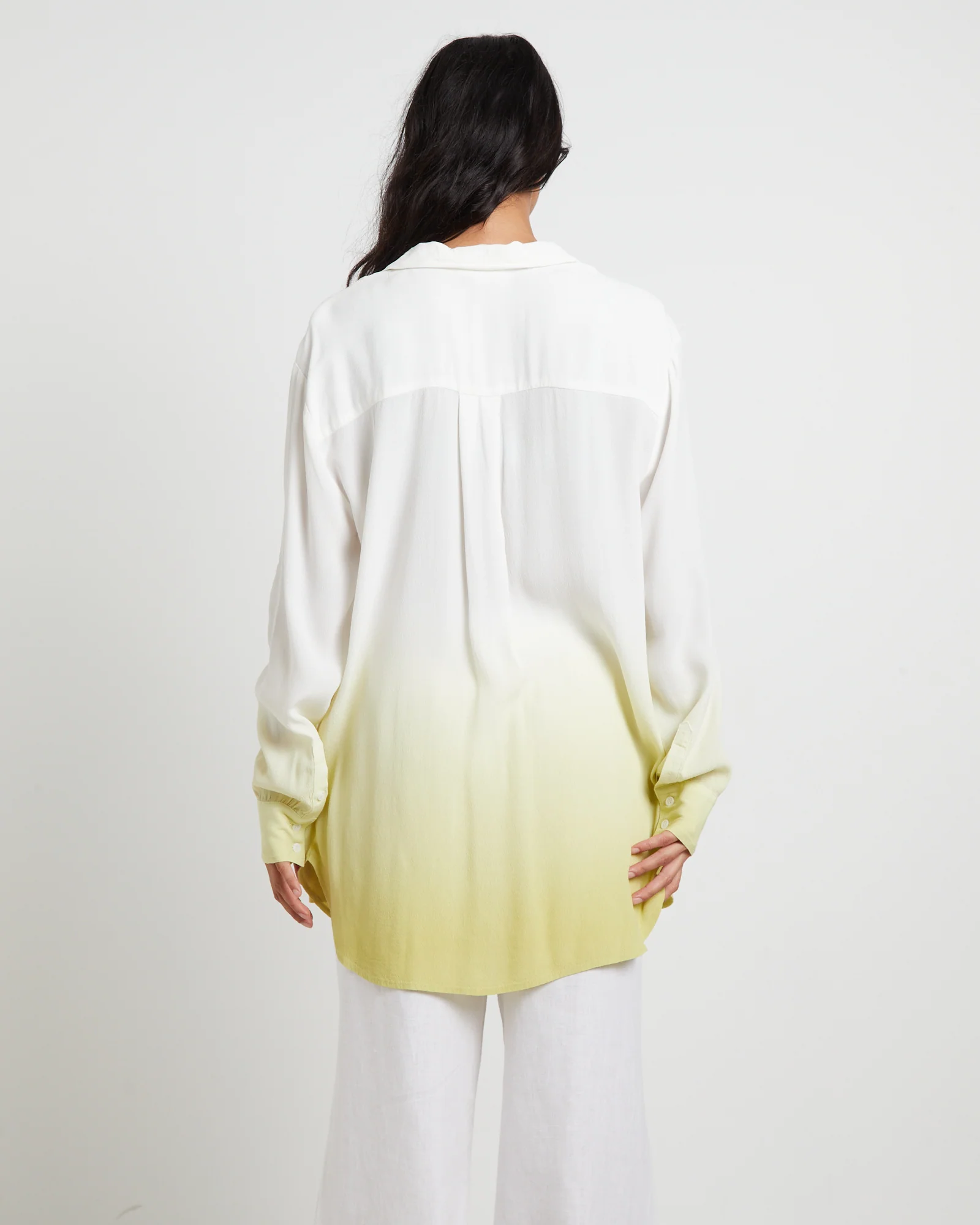 Rochelle Dip Dye Long Sleeve Shirt - Image 2
