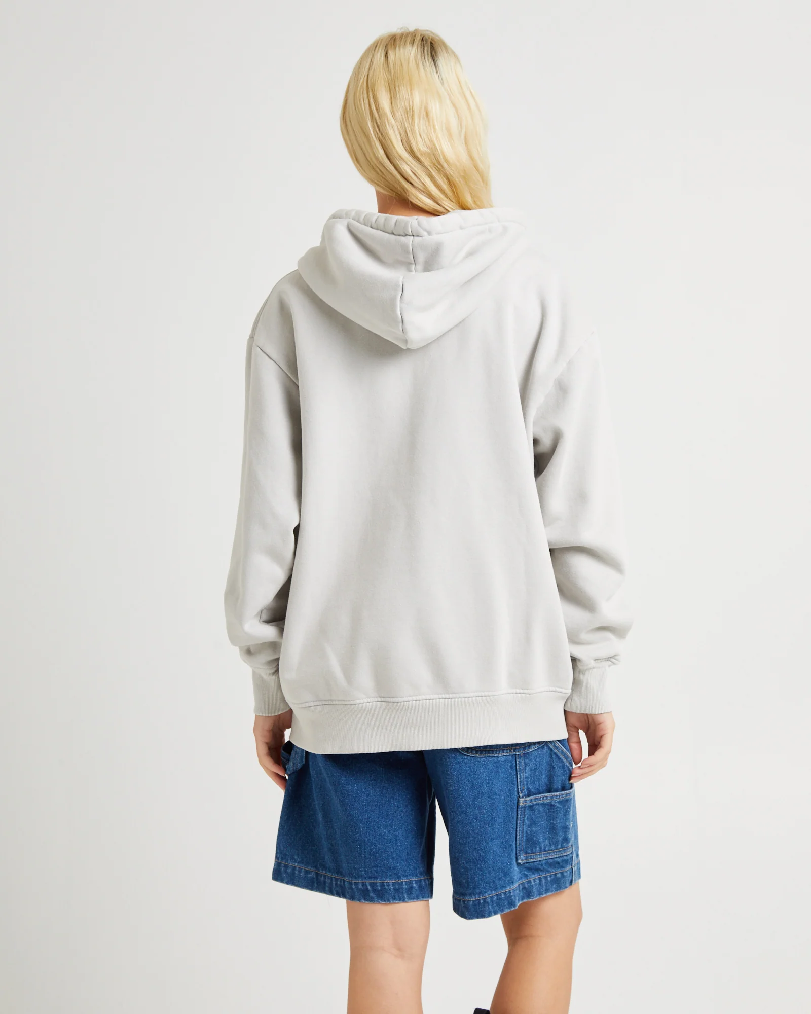 Rockwood Zip Hoodie Light Grey - Image 2