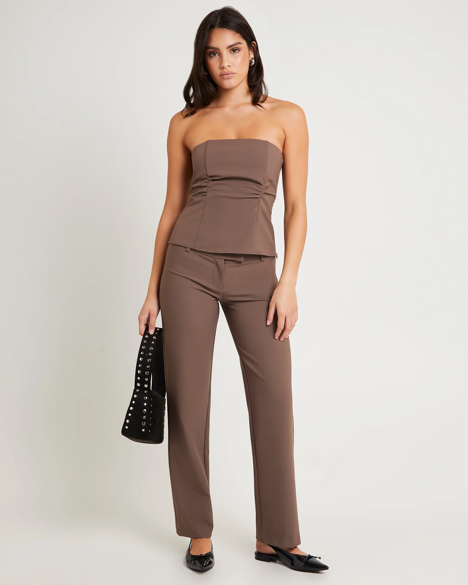 Rory Ruched Bandeau Top - Image 2