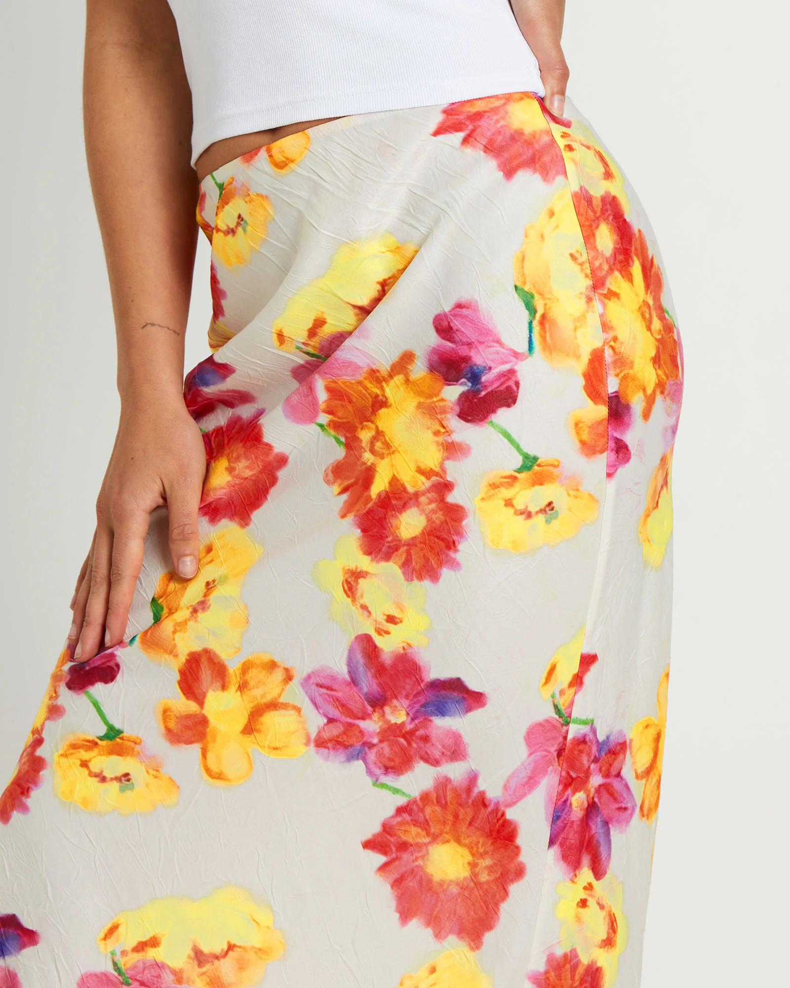 Rosalia Print Maxi Skirt in Assorted - Image 6