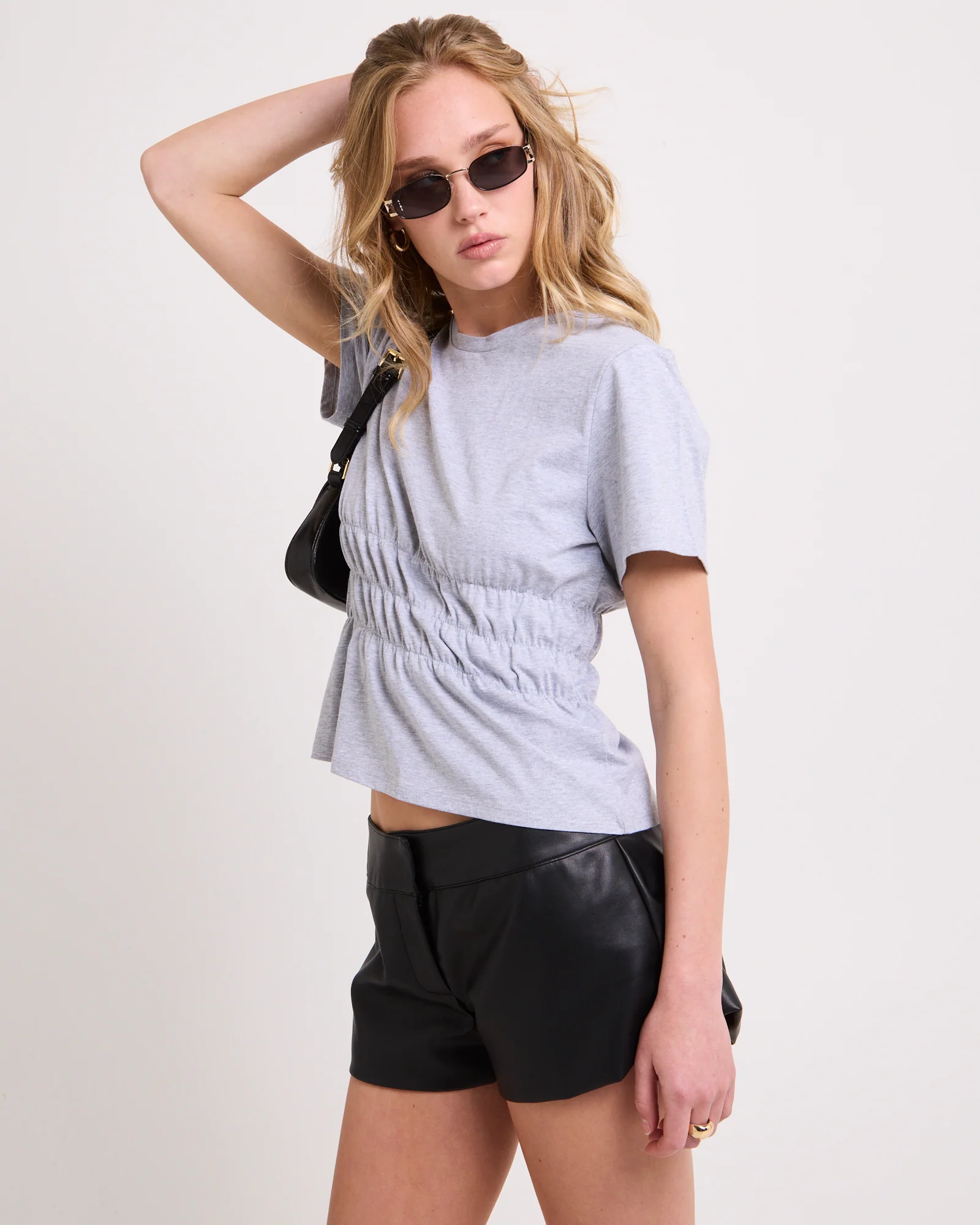 Ross Gathered T-Shirt - Image 4