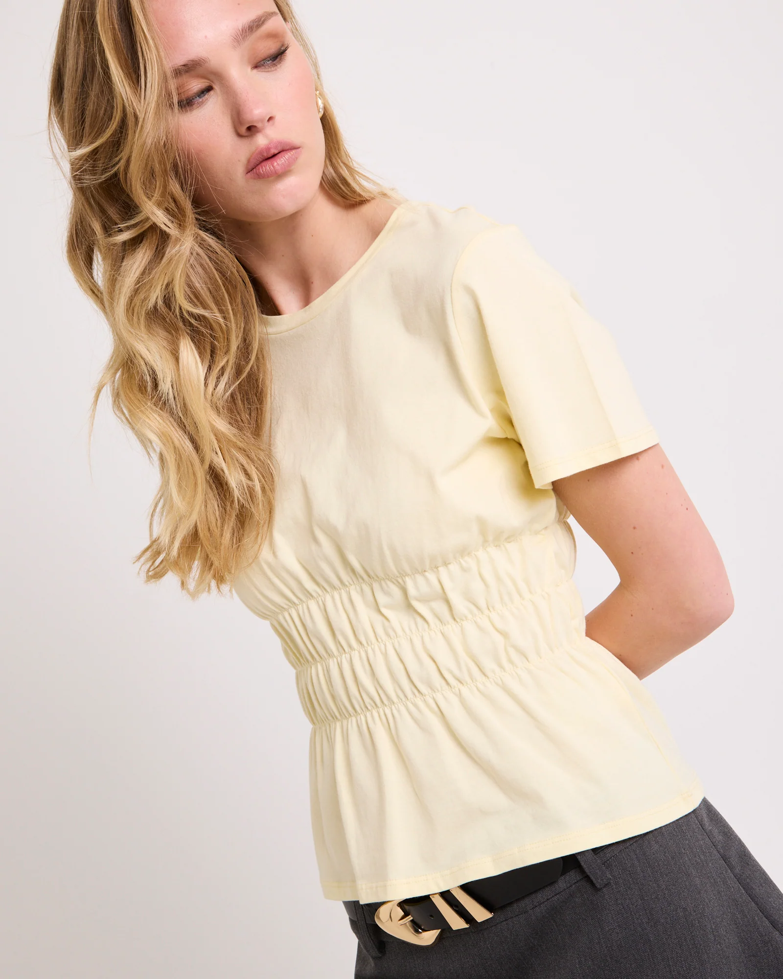 Ross Gathered T-Shirt - Image 7