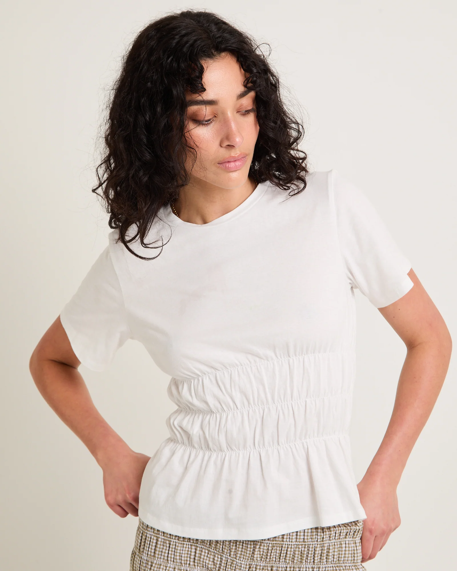 Ross Gathered T-Shirt - Image 5