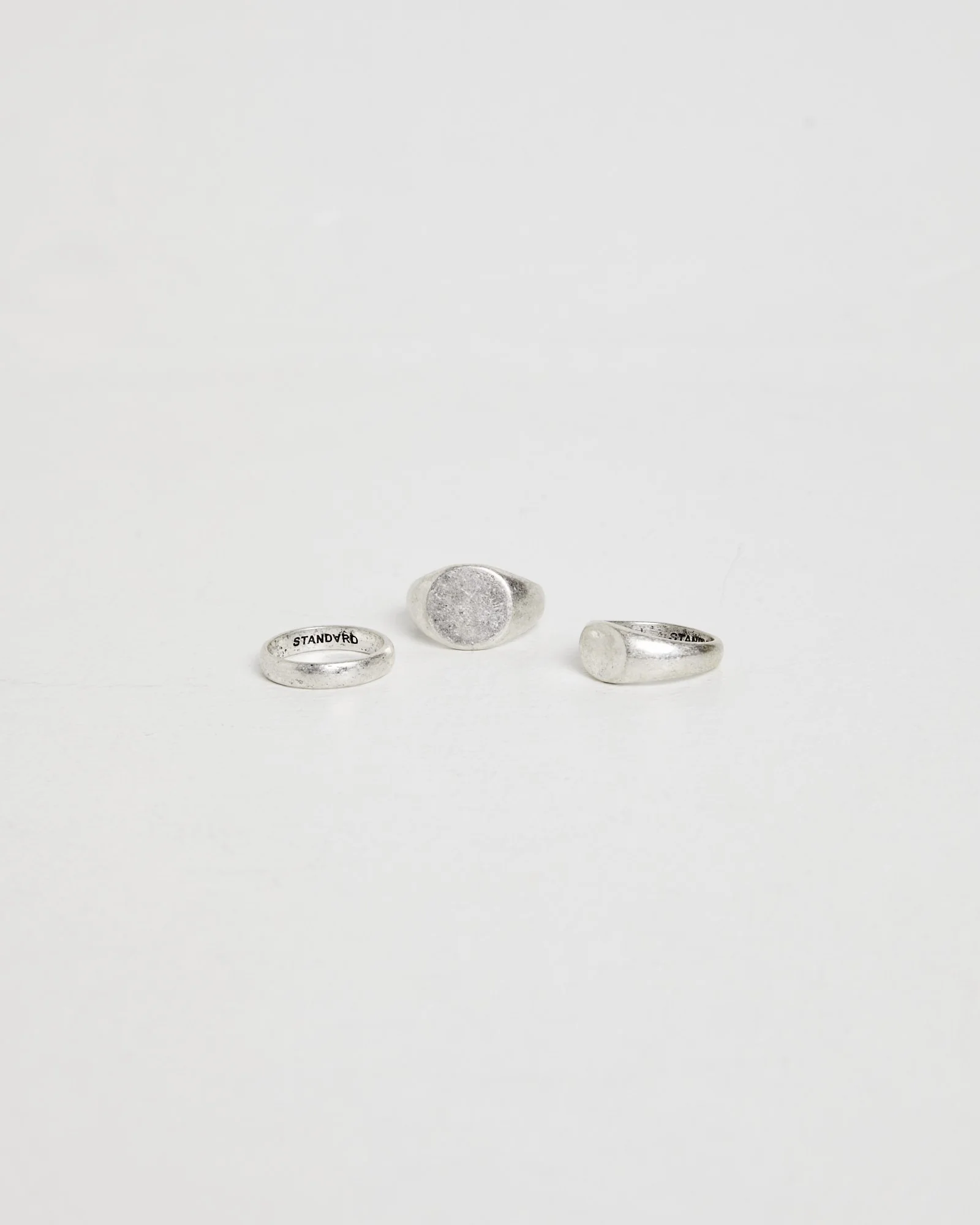 Round Signet Ring Set - Image 4