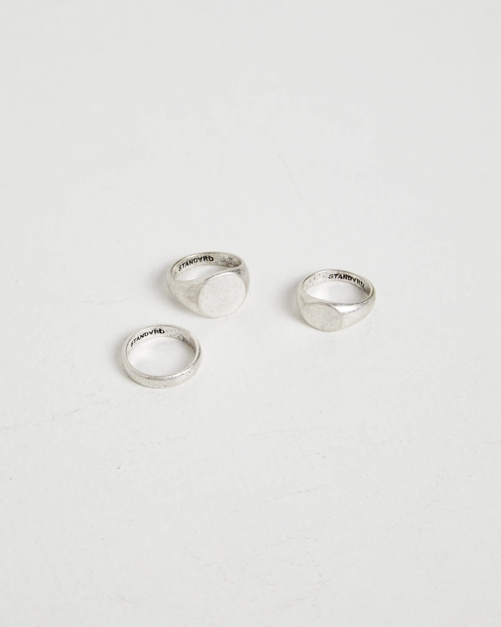 Round Signet Ring Set - Image 5