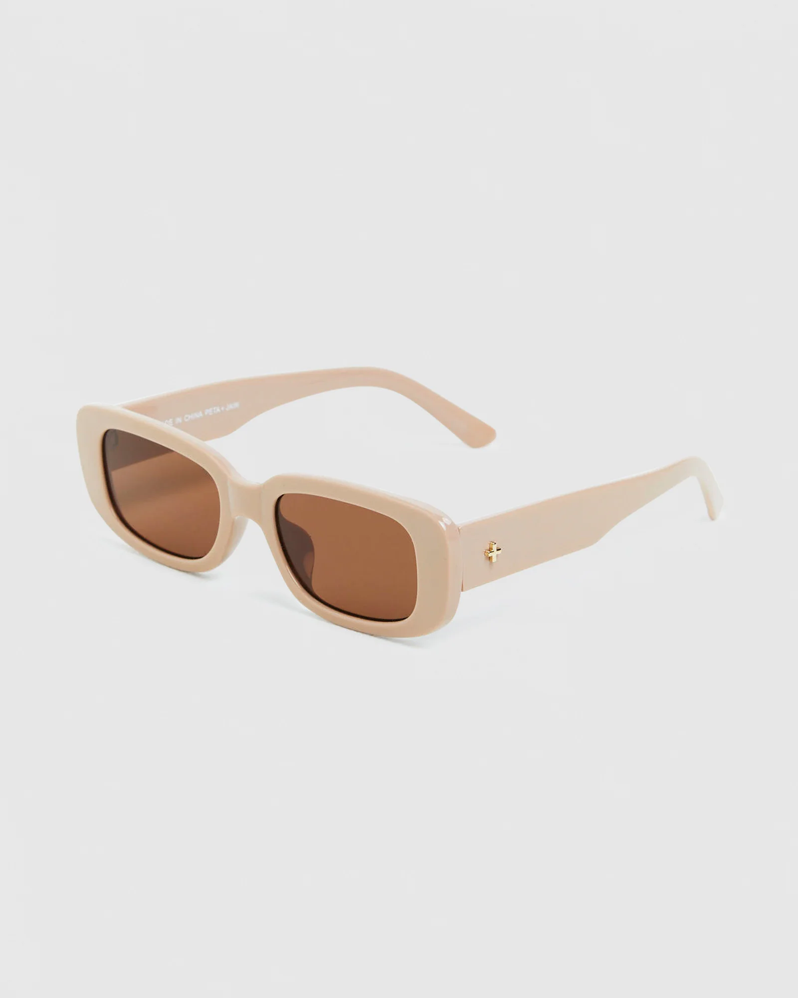 Rue Sunglasses Nude/Coffee - Image 3