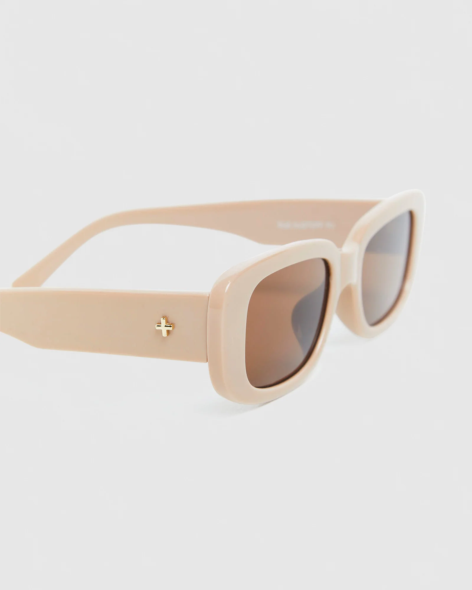 Rue Sunglasses Nude/Coffee - Image 6