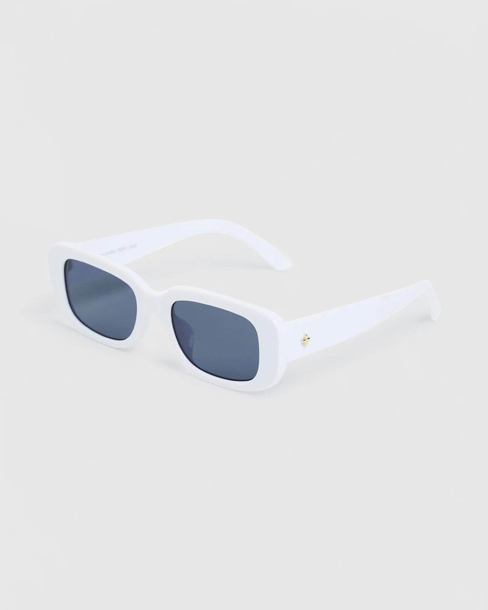 Rue Sunglasses White/Black - Image 3