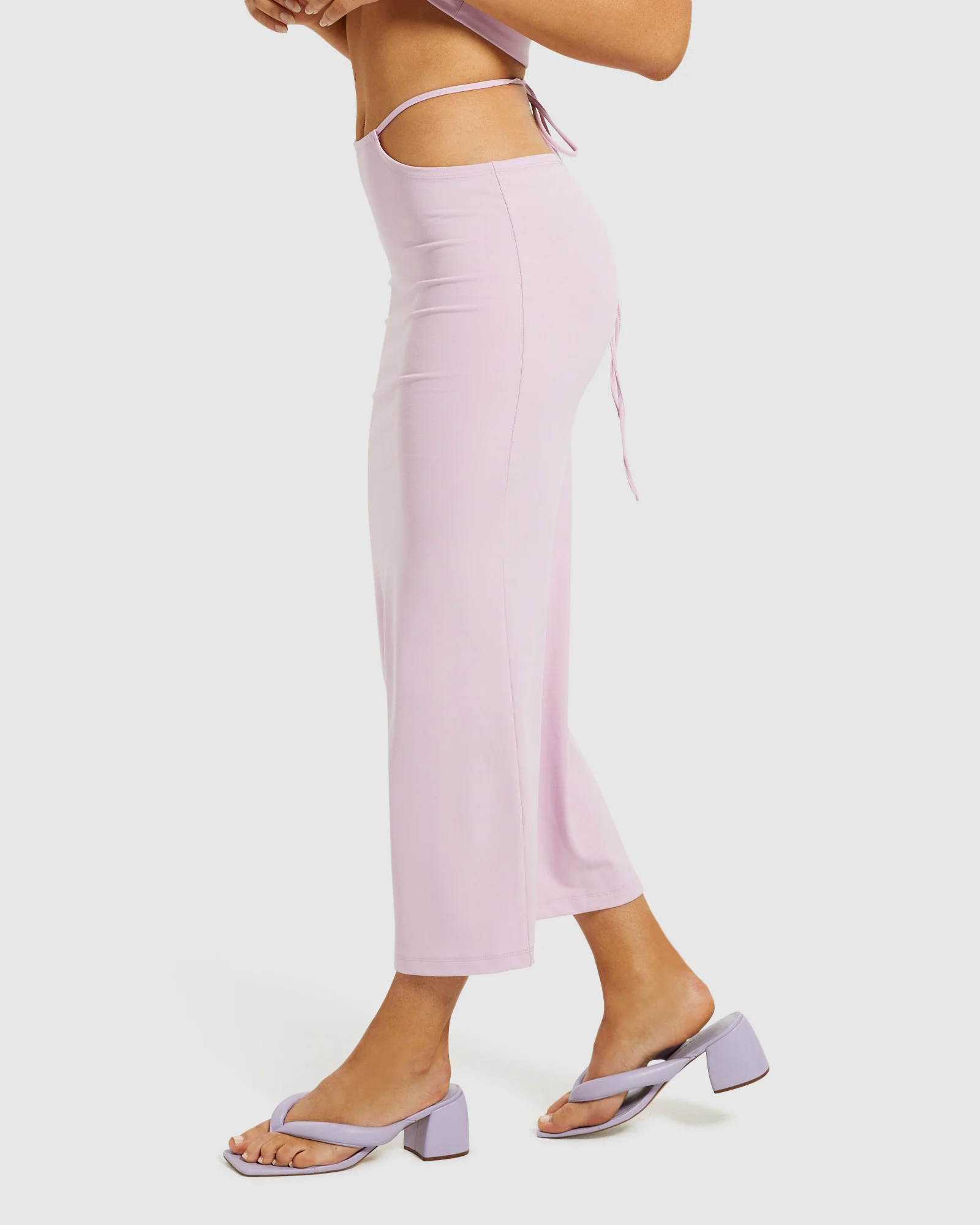 Ryleigh Ruched Midi Skirt - Image 4