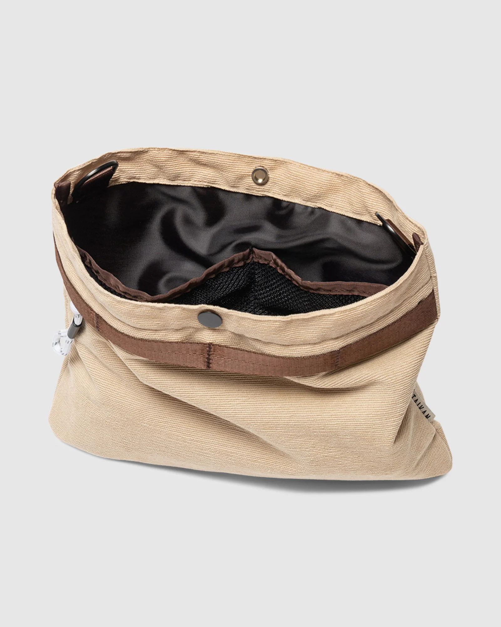 Sacoche Crossbody Corduroy Large Bag Tan - Image 4