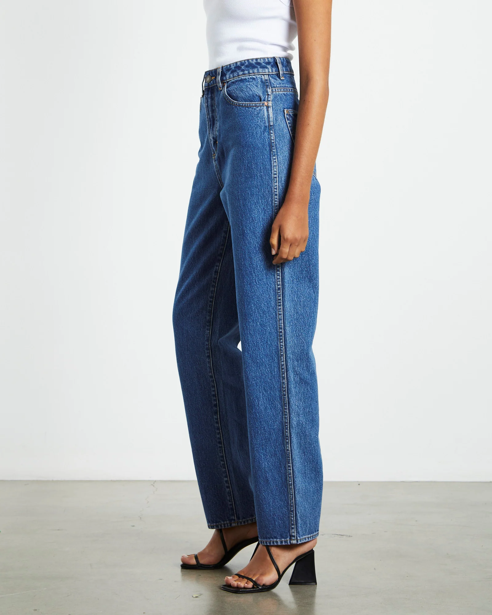 Sade Baggy Jeans 80s Blue - Image 4