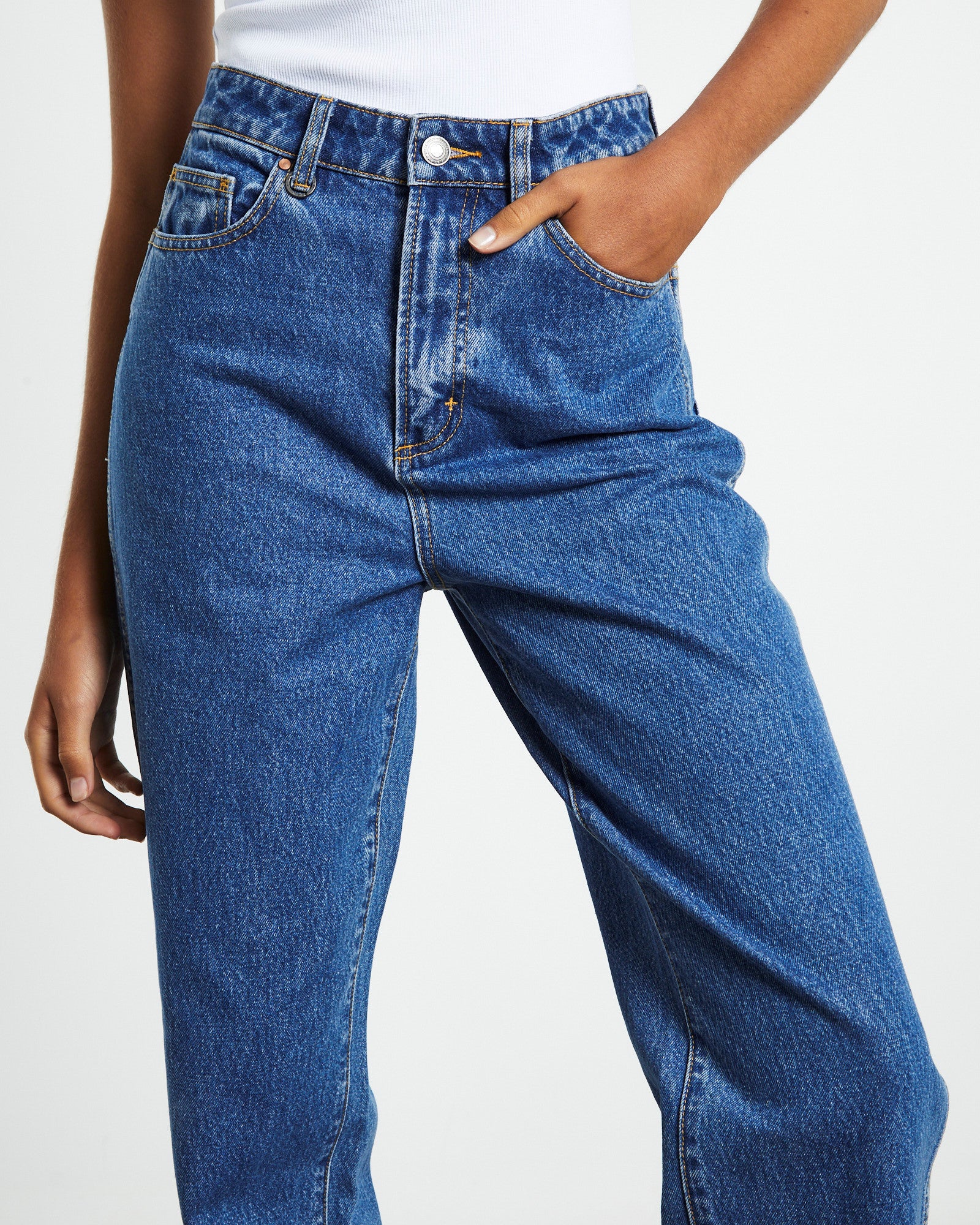 Sade Baggy Jeans 80s Blue - Image 5
