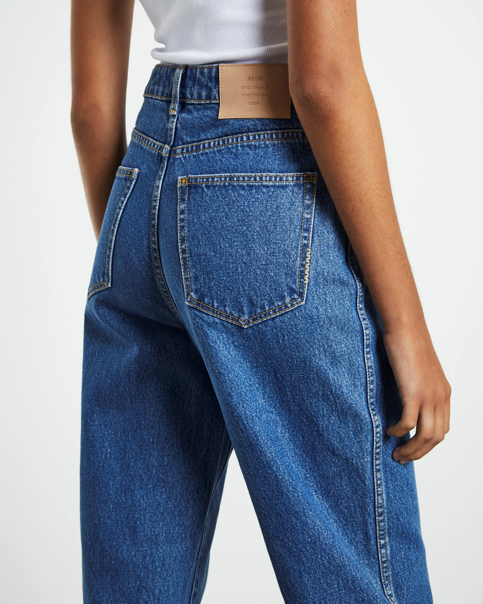 Sade Baggy Jeans 80s Blue - Image 6