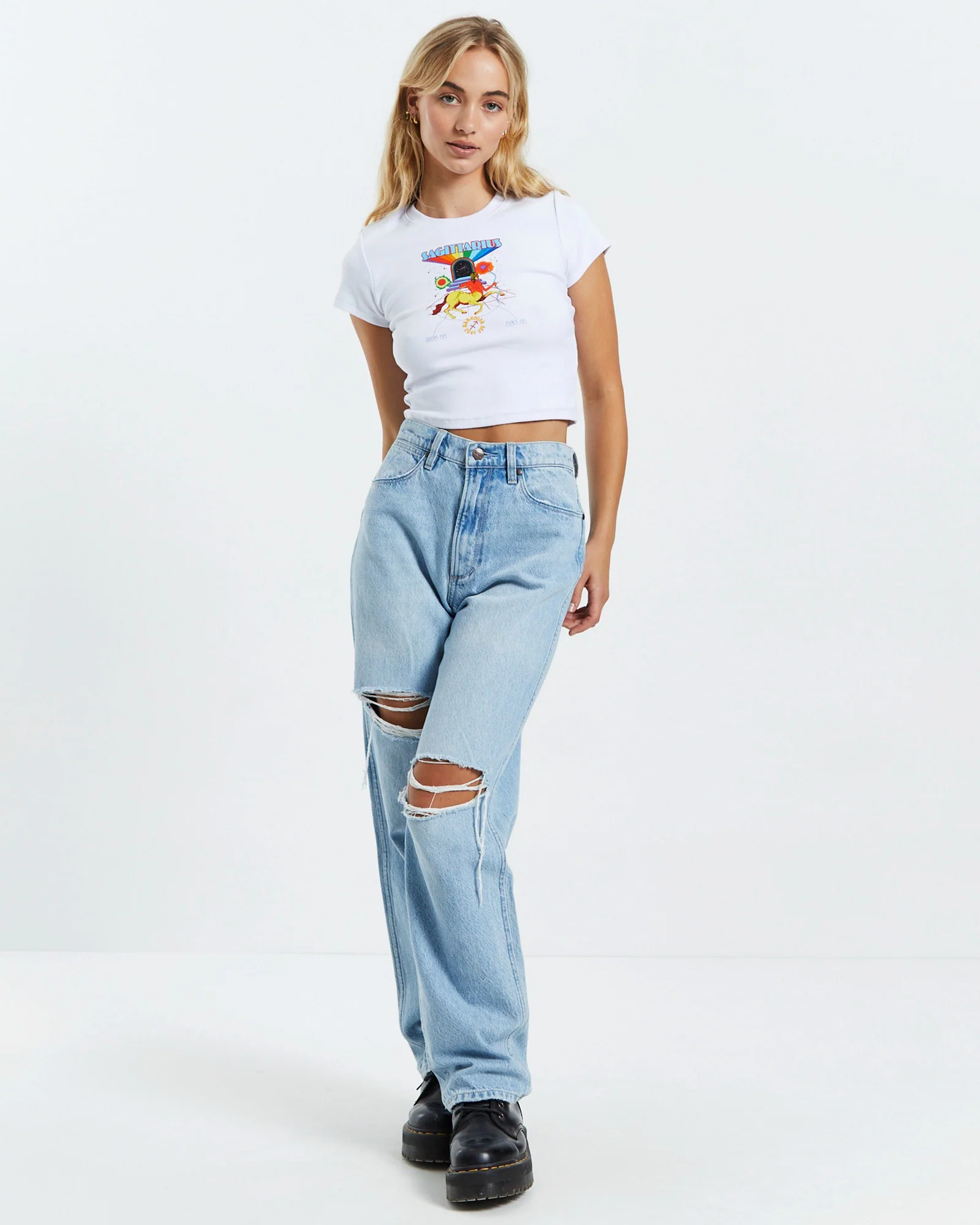 Sagittarius Baby Tee - Image 5