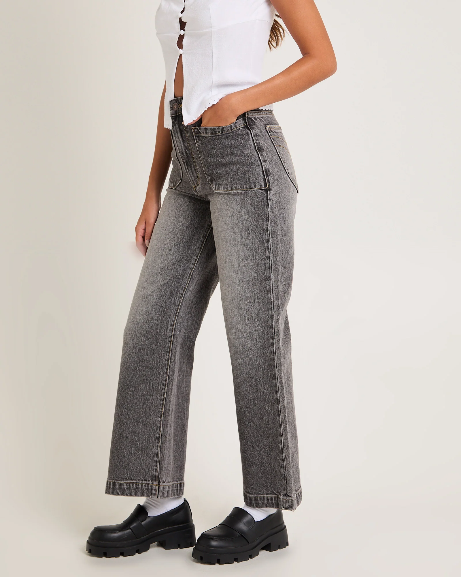 Sailor Denim Jeans Black Stone - Image 4