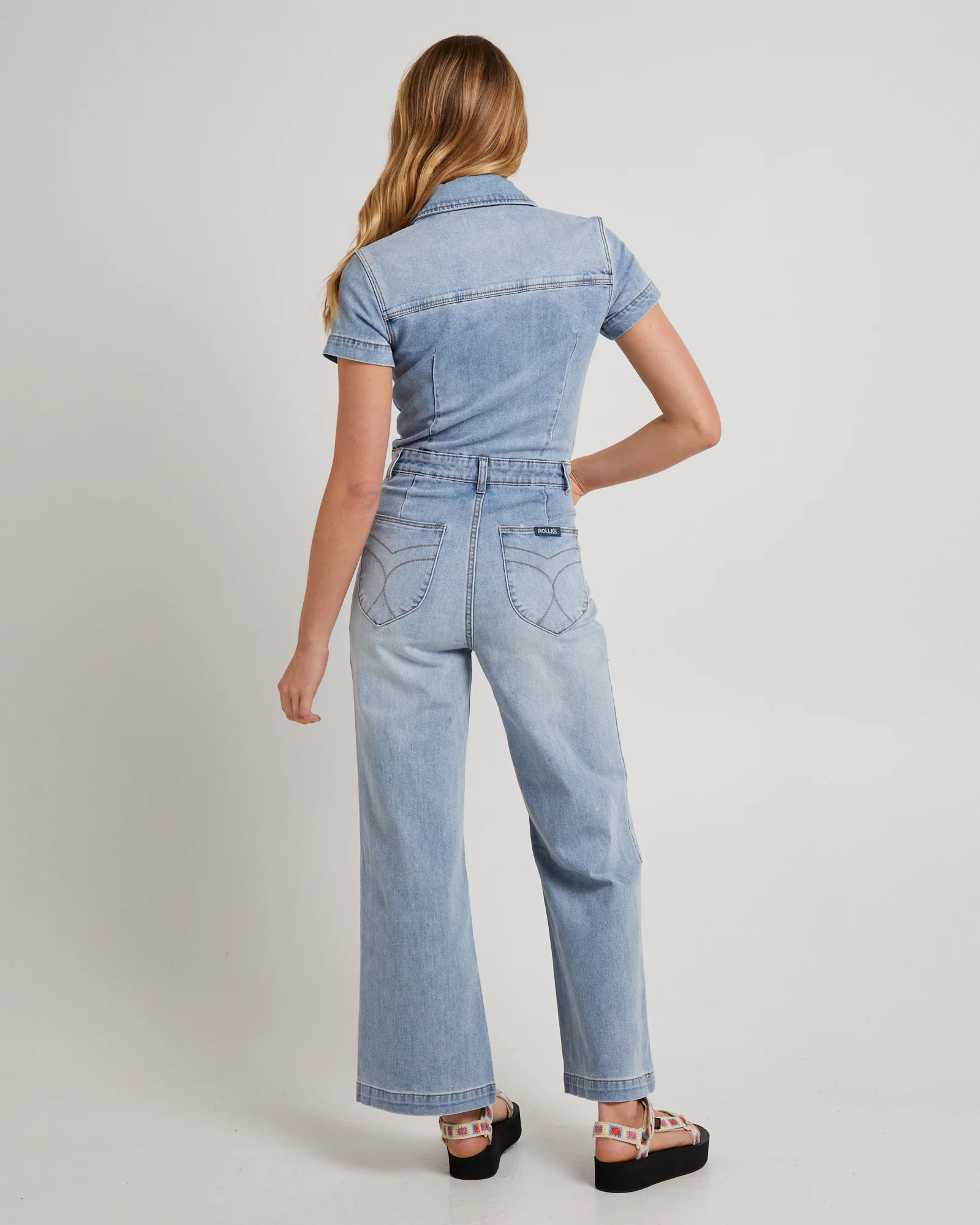 Sailor Denim Jumpsuit - Image 3