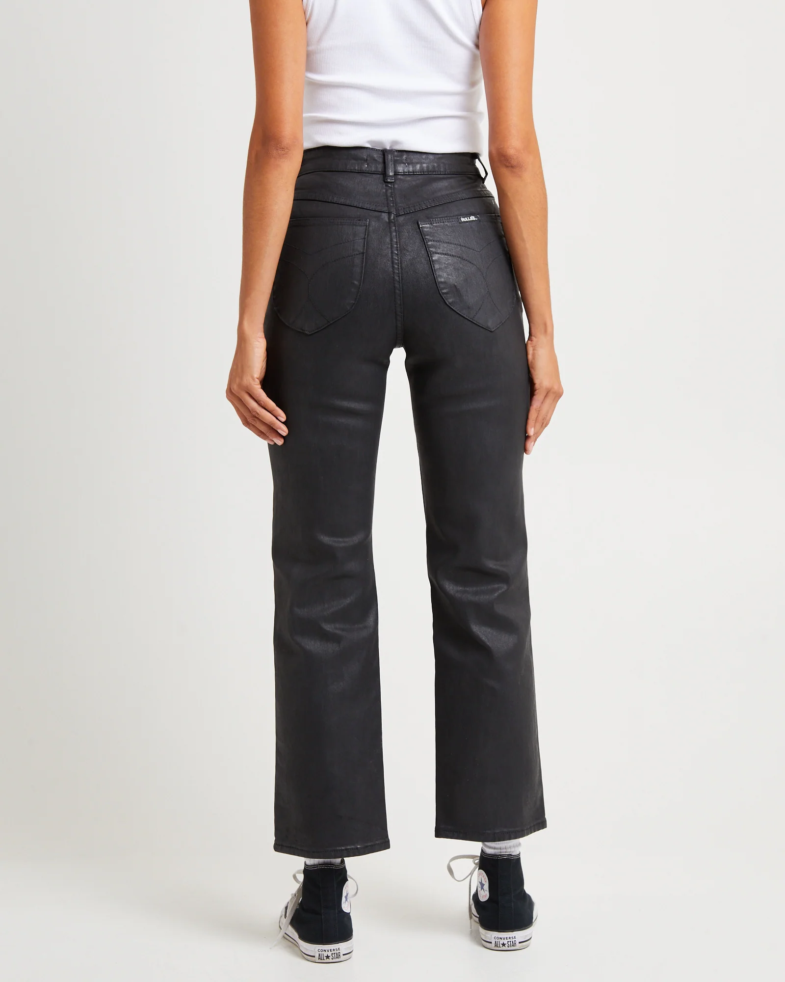 Sailor Scoop Coated Denim Jeans - Image 2