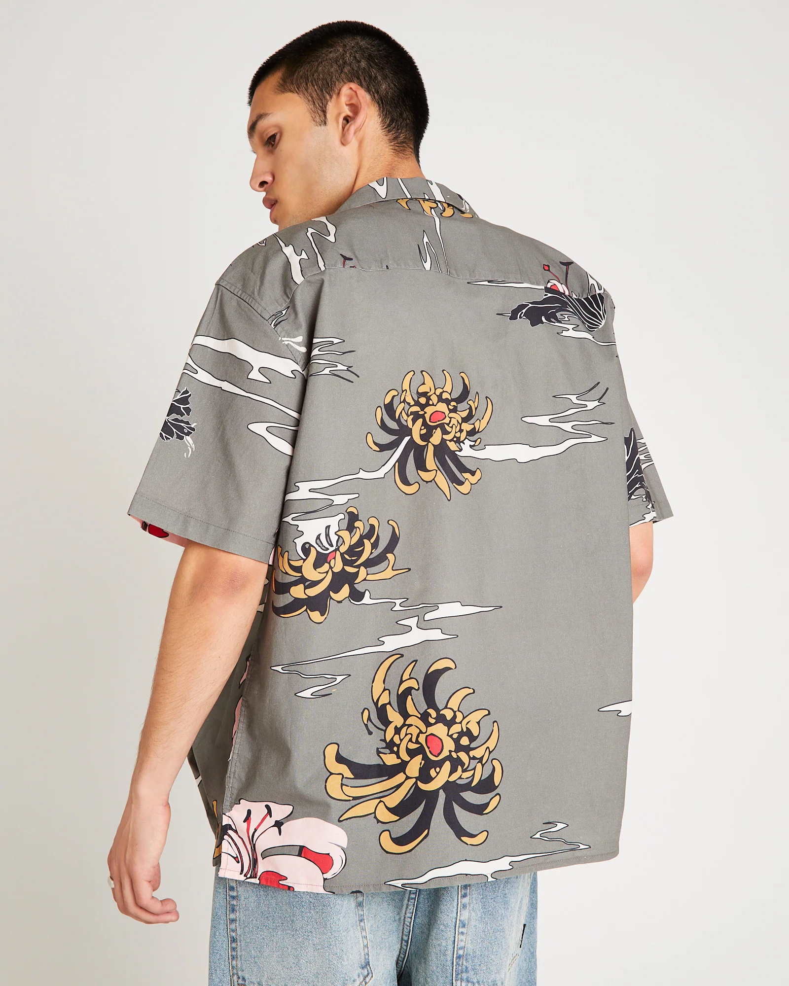 Sativa Print Short Sleeve Shirt - Image 2
