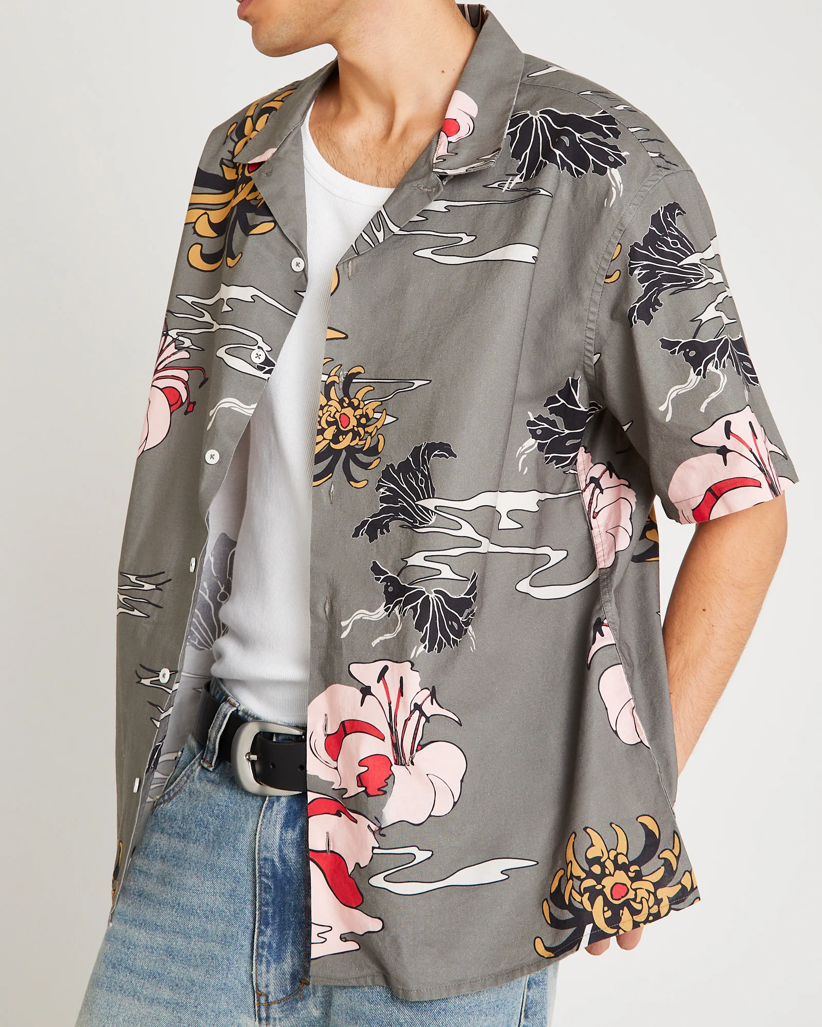Sativa Print Short Sleeve Shirt - Image 6